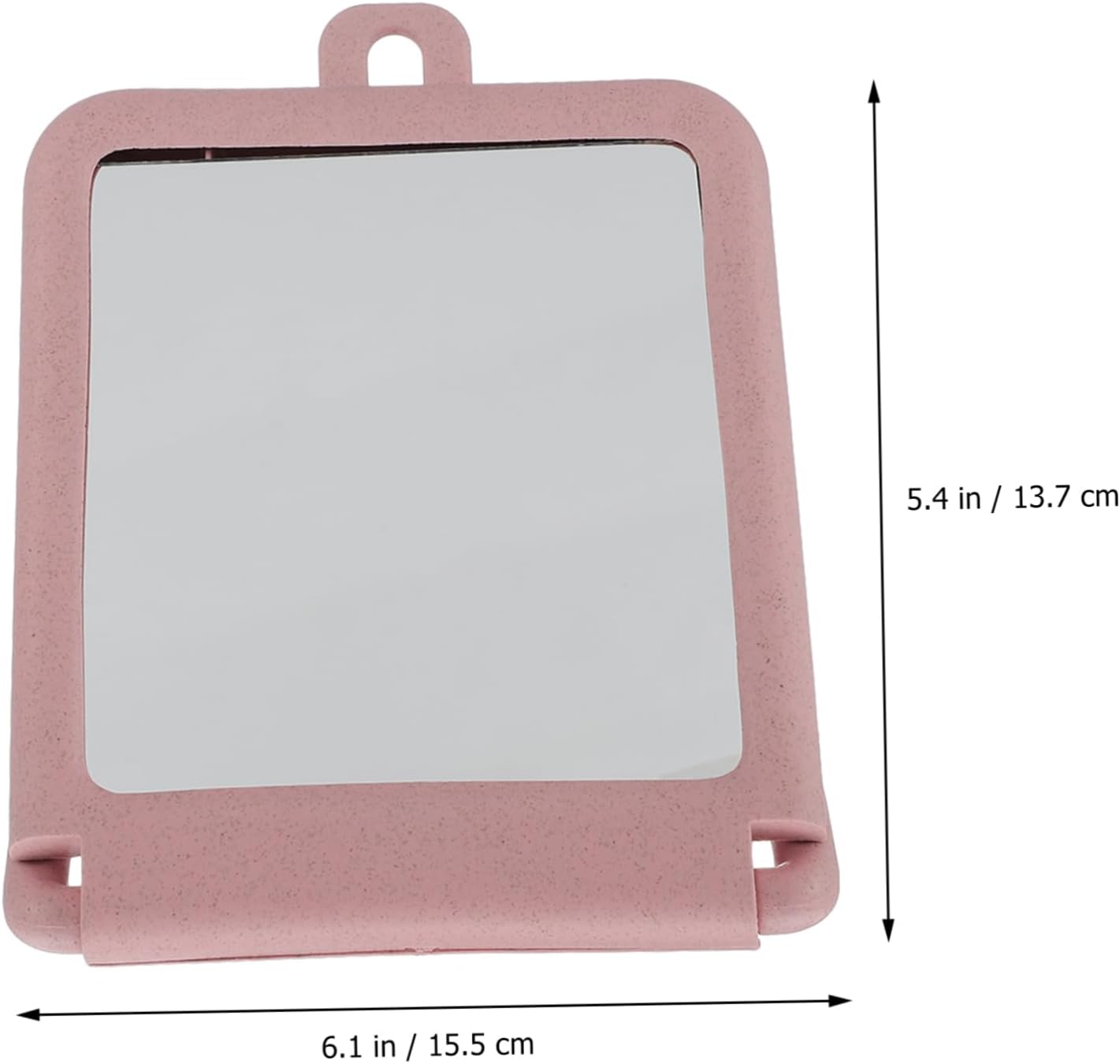 IWOWHERO Compact Desktop Makeup Mirror with Stand