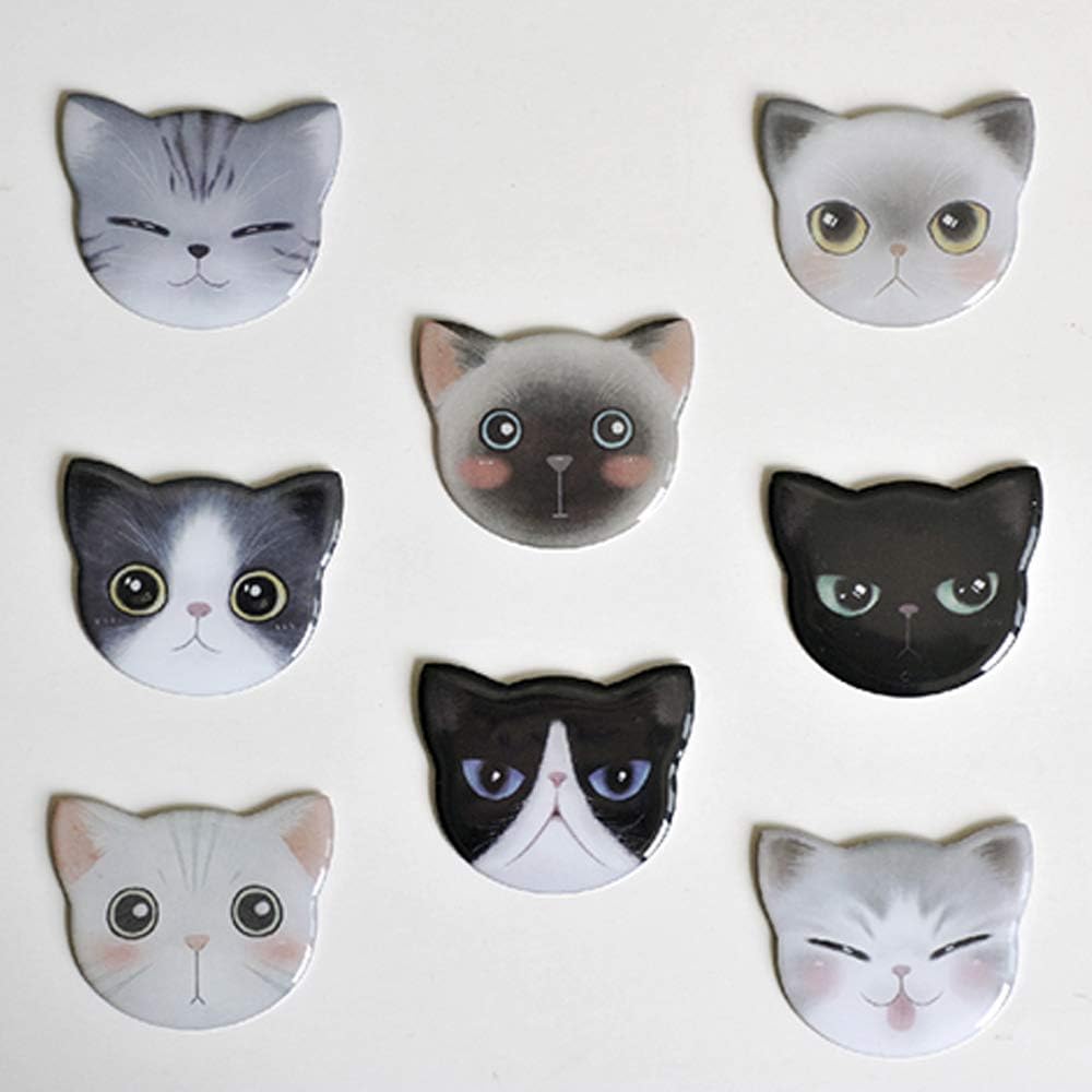 Catlady Cute Cat Shaped Unbreakable Mirror