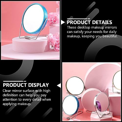 PartyKindom Foldable Double-Sided Makeup Mirror