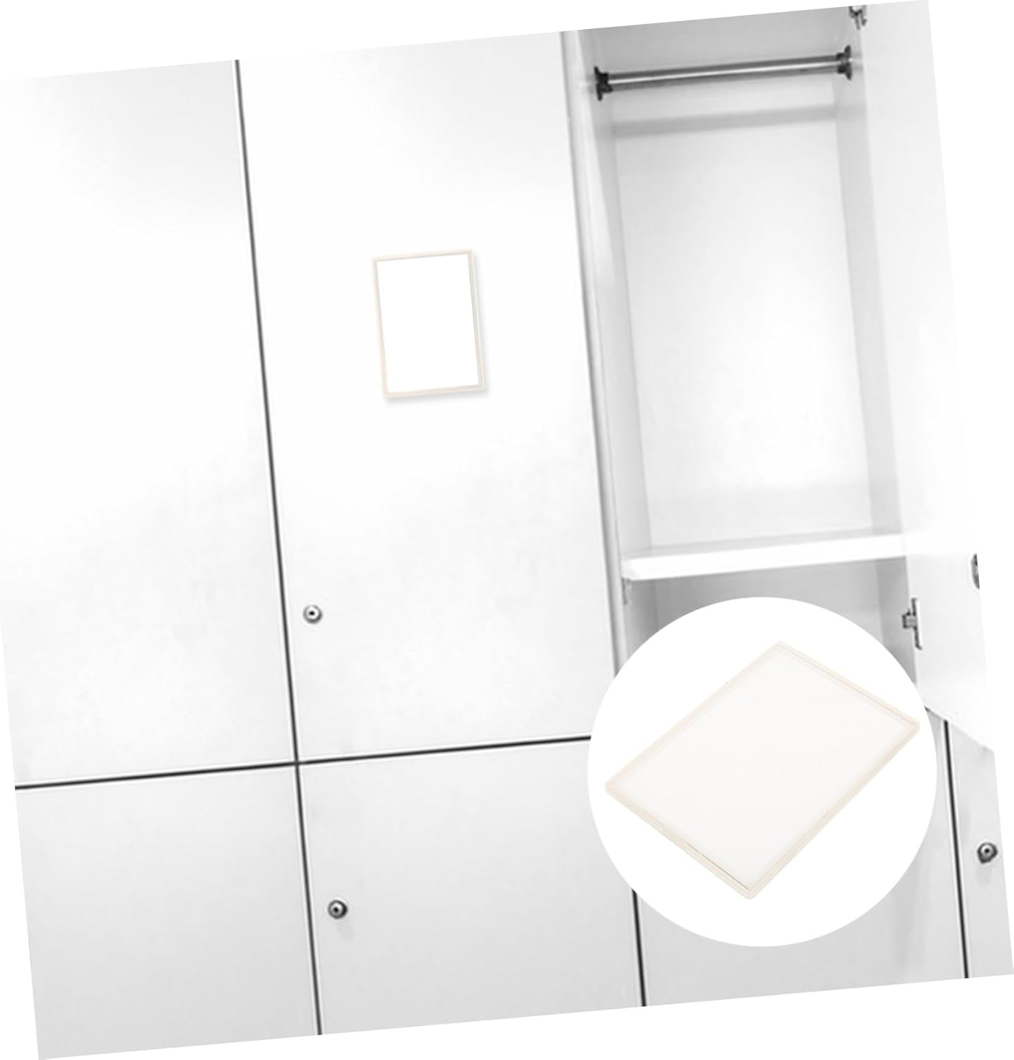Hemobllo Compact Mirror for Locker and Desk Use