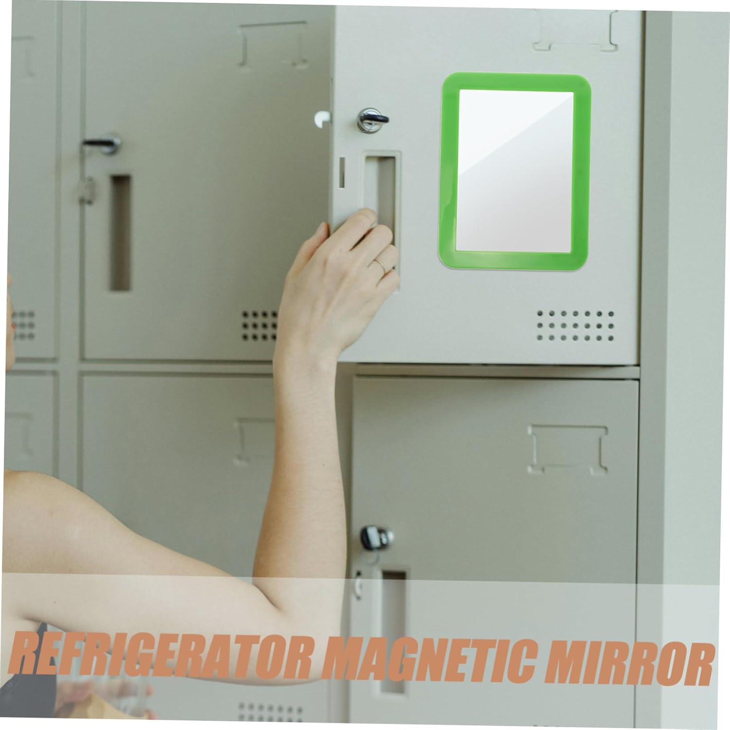 Mobestech Magnetic Locker Mirror Rectangular