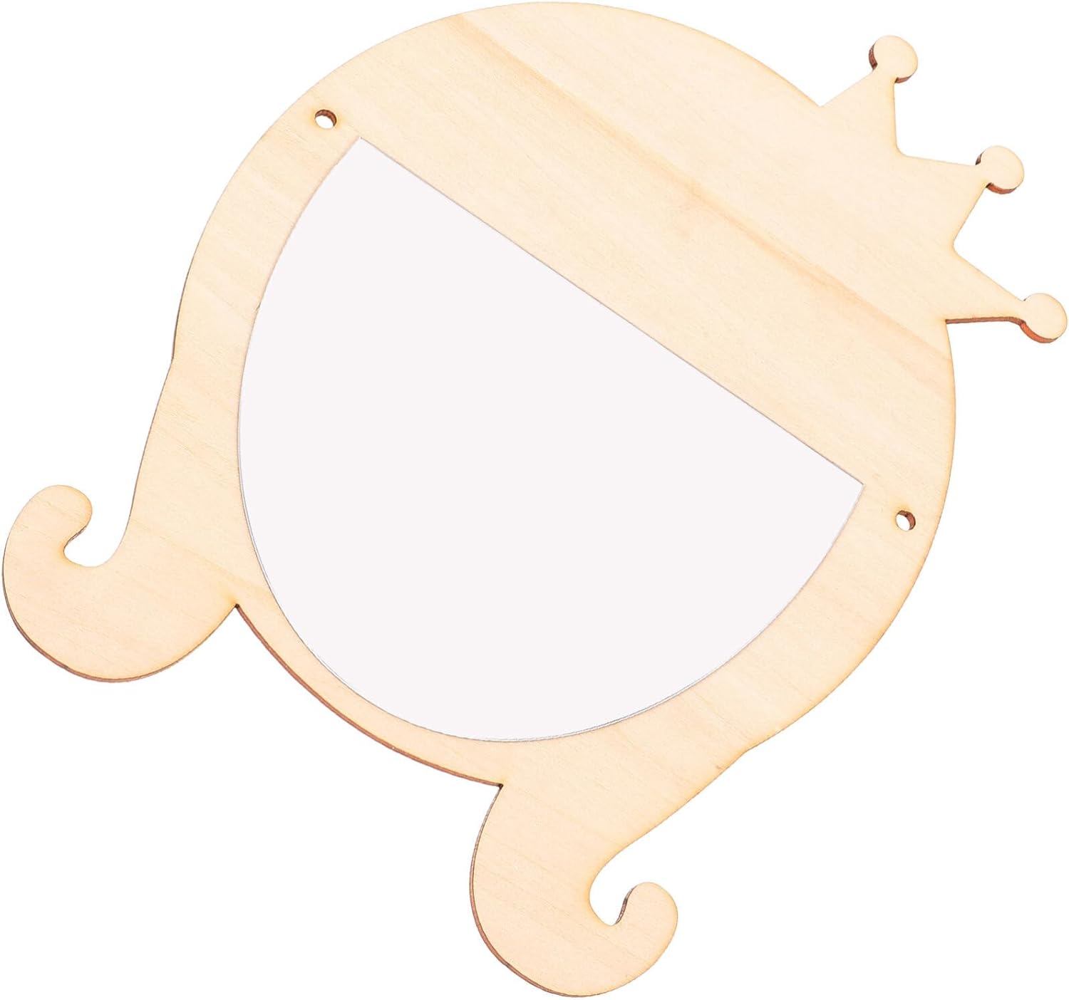 Beaupretty Cartoon Wall-Mounted Makeup Mirror