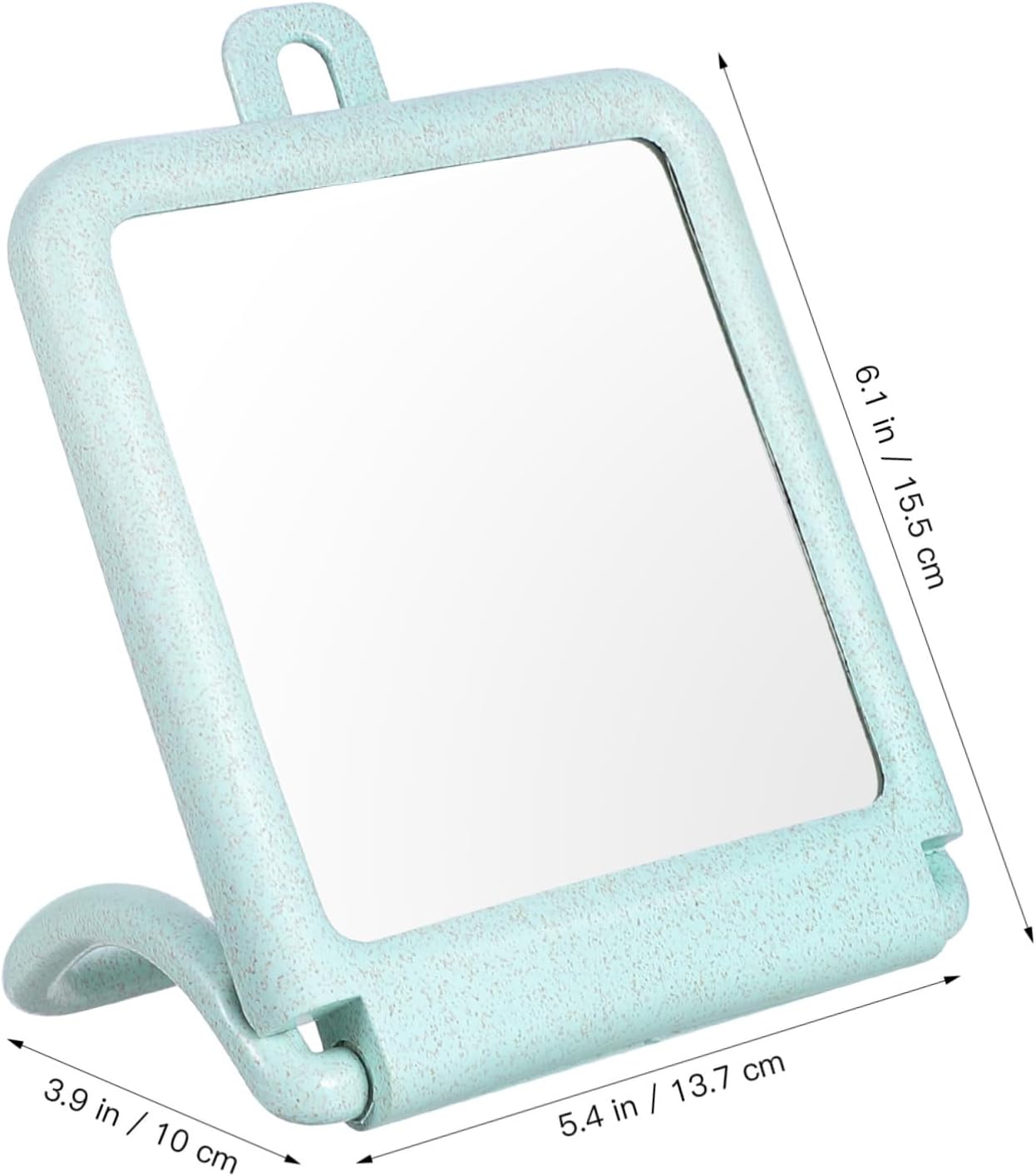 PartyKindom Wall Mounted Makeup Mirror Stand