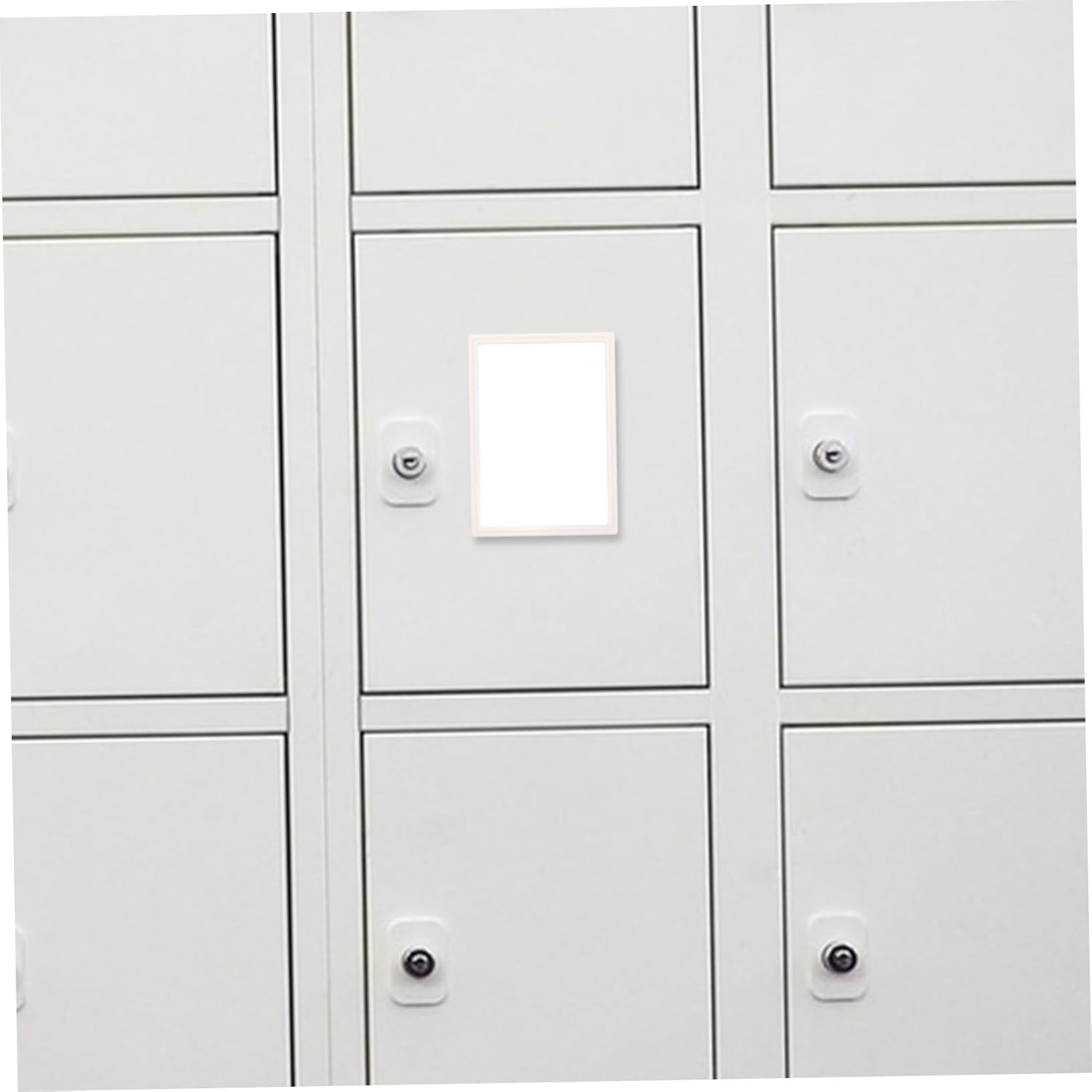 Small Wall-Mounted Mirror for Lockers and Desk Use