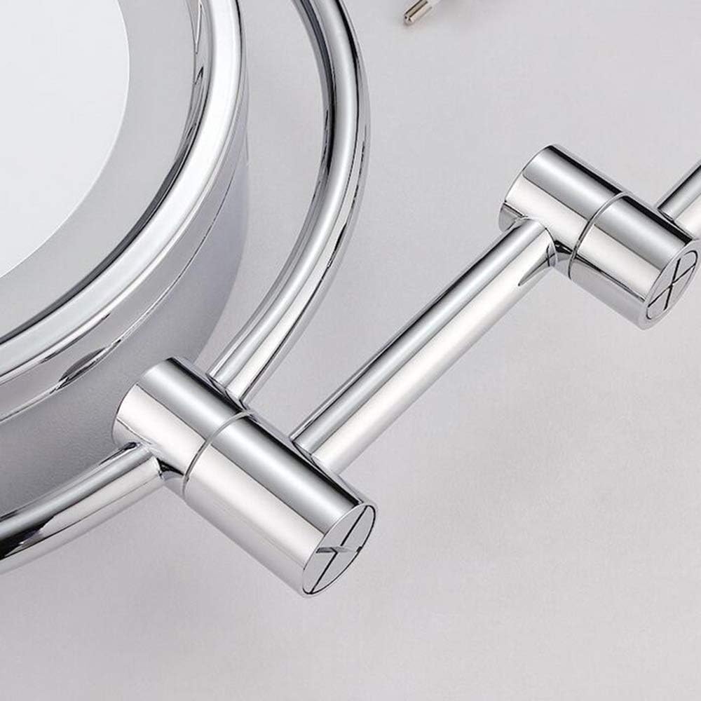 AMHIL Makeup Mirror Wall Mounted 360 Rotating