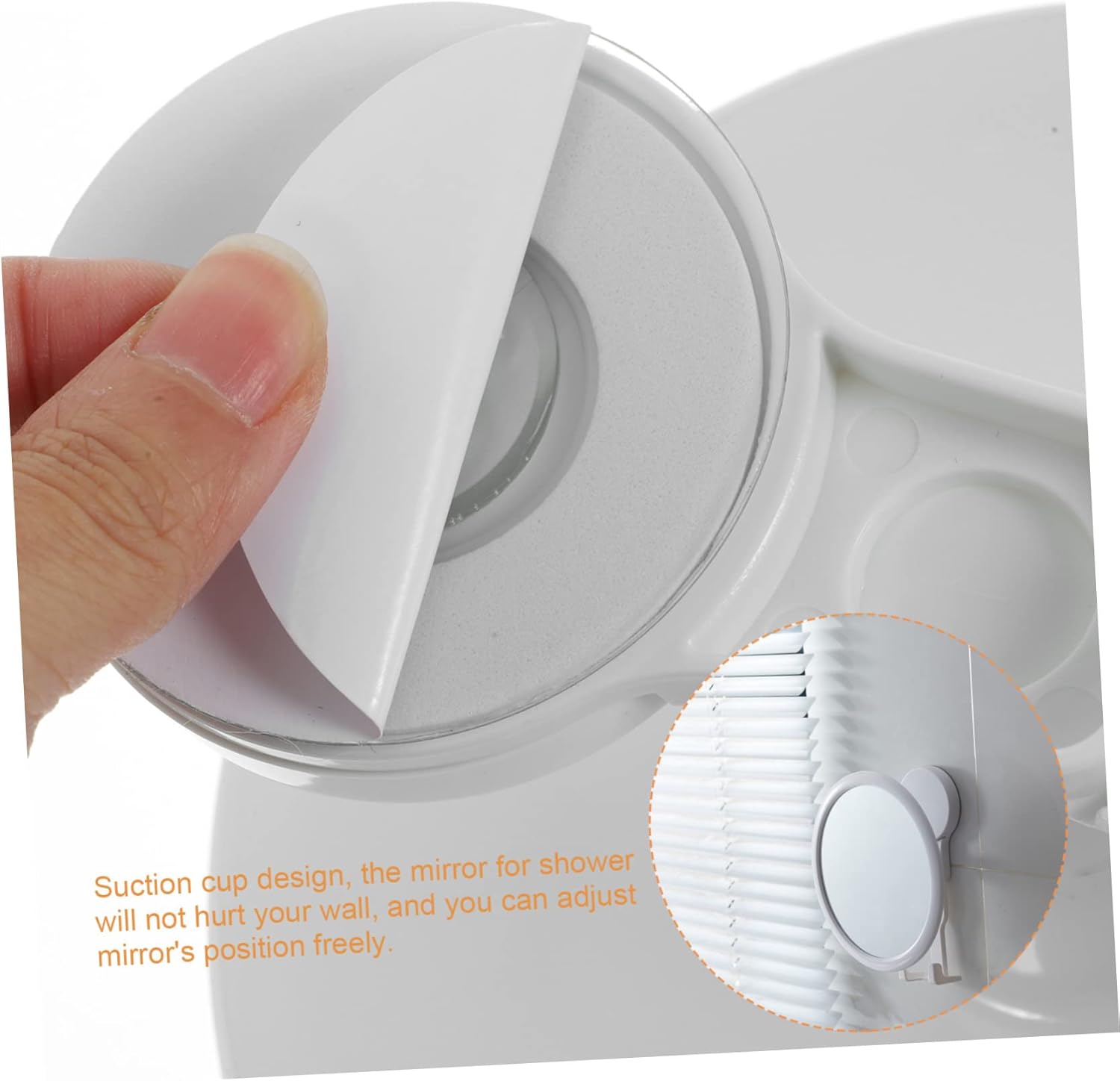 OSOLADY Fogless Shower Mirror with Hook