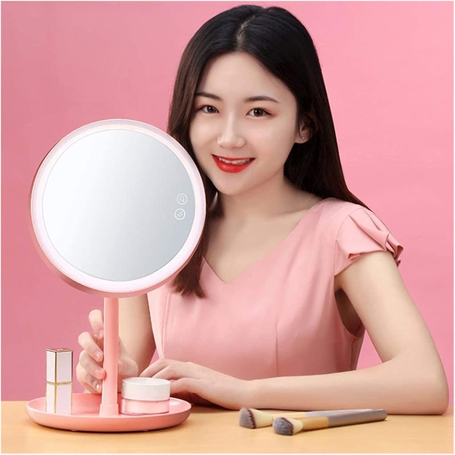 Eliveshown LED Makeup Mirror Dual Use