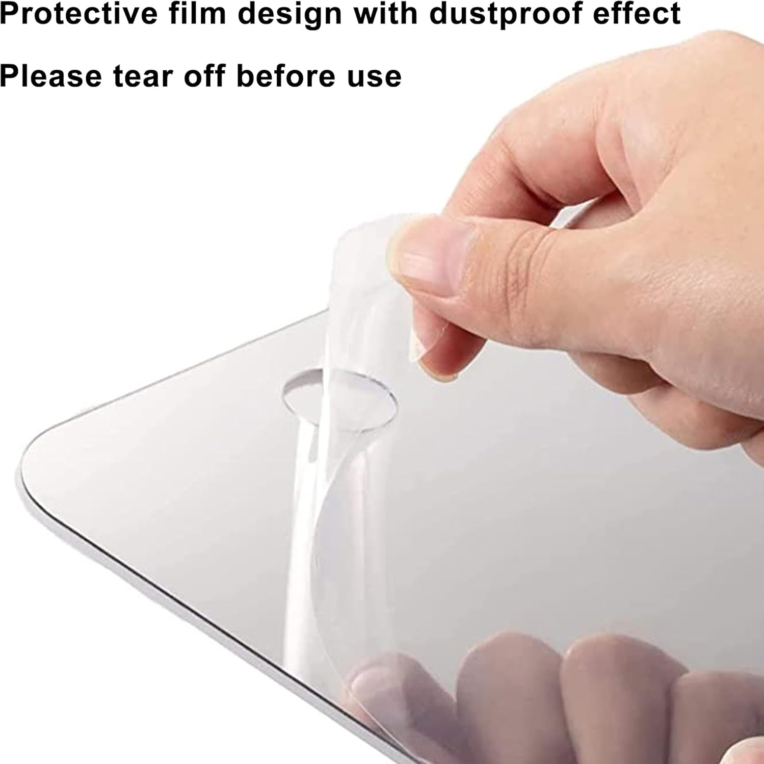 WAURCSY Fogless Shower Mirror 2PCS Set