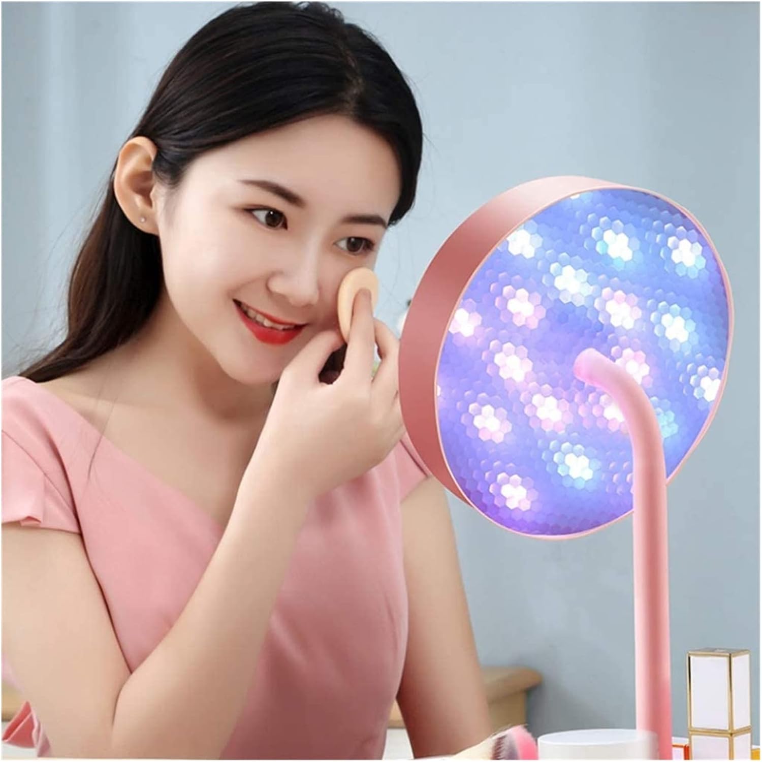 Eliveshown LED Makeup Mirror Dual Use