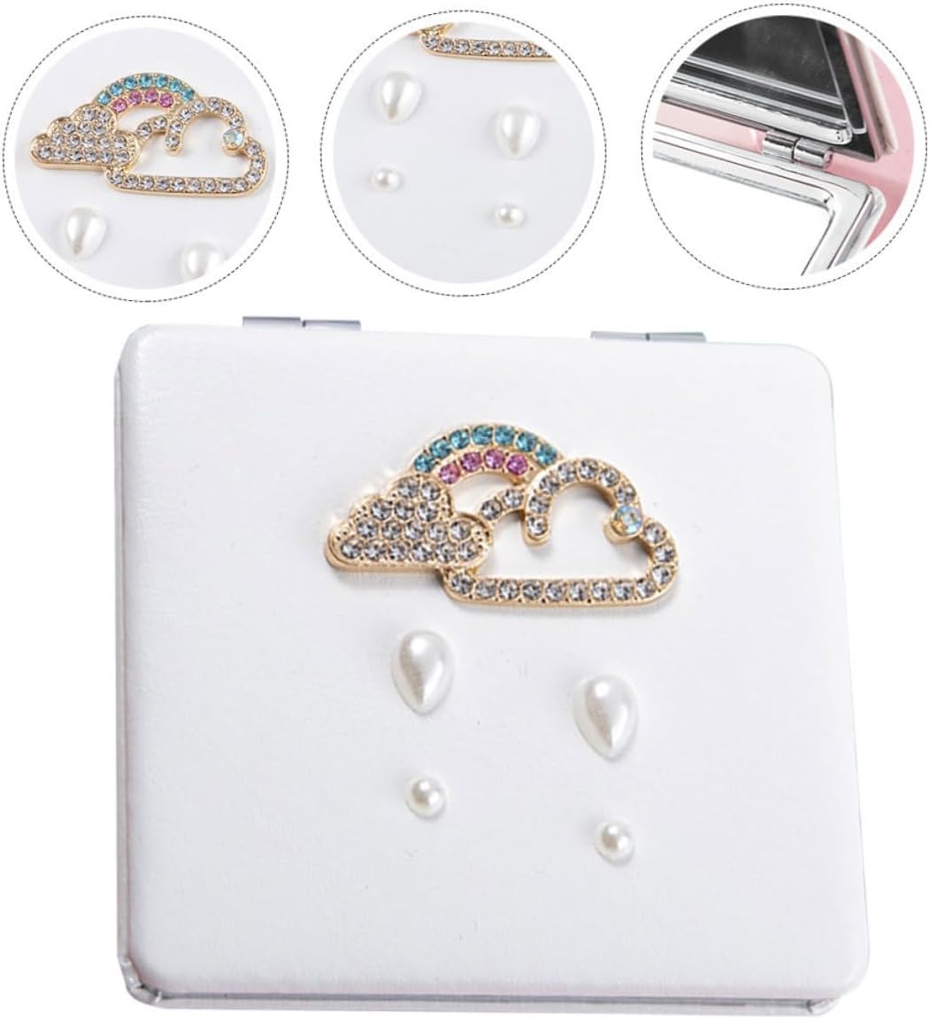 NOLITOY Double-Sided Travel Makeup Mirror Compact Portable 1