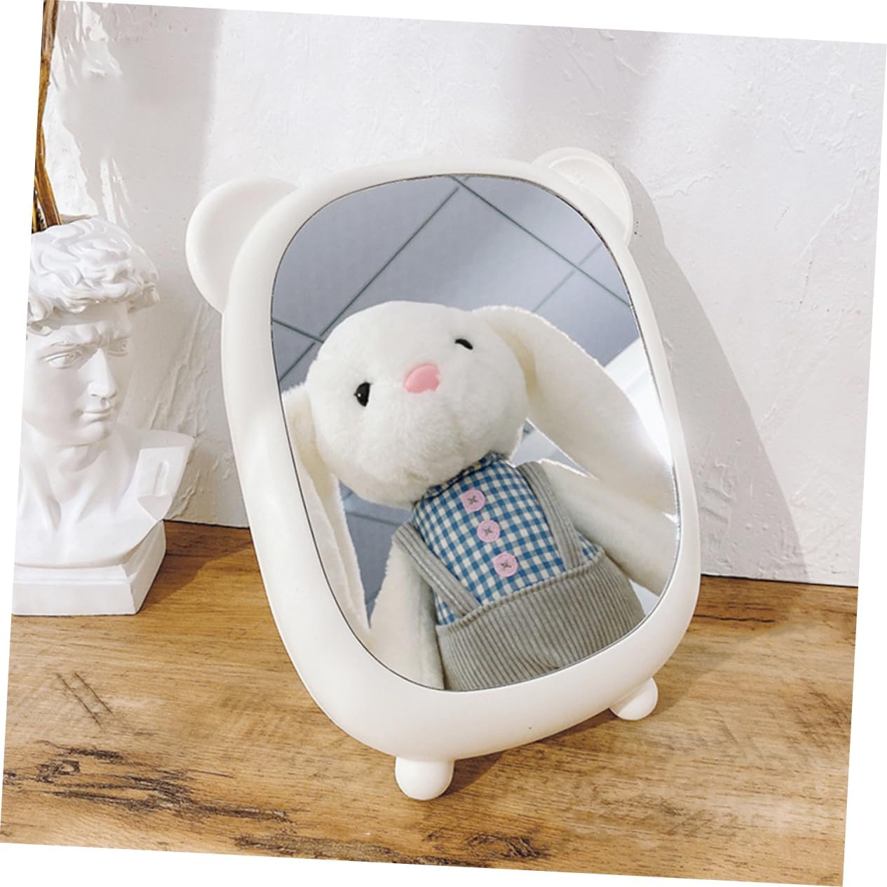Ipetboom Cartoon Style Dorm Makeup Mirror