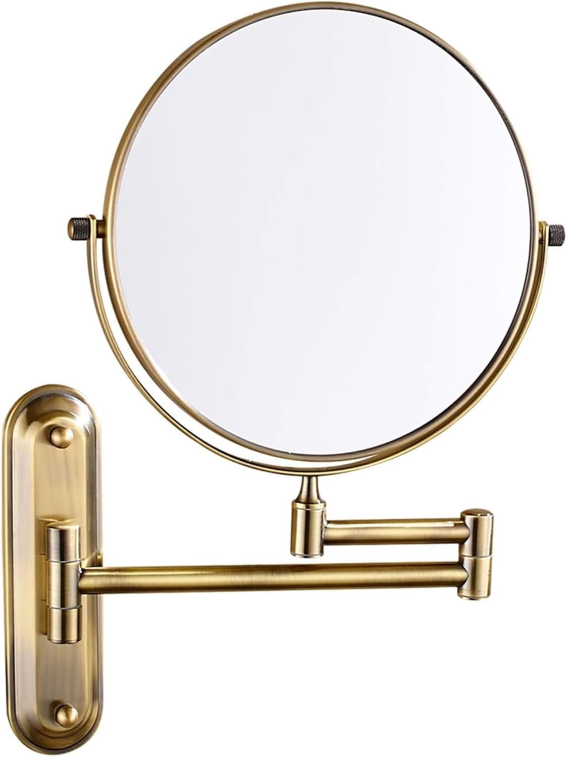 Wall Mounted Lighted Makeup Mirror with 10X Magnification