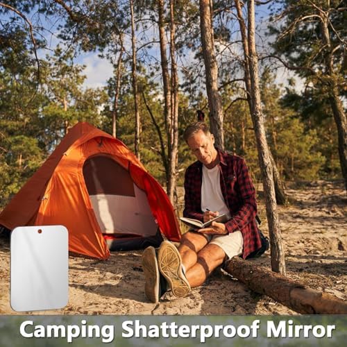 Canhard Shaving Mirror 107 x 8 Inch Unbreakable Plastic