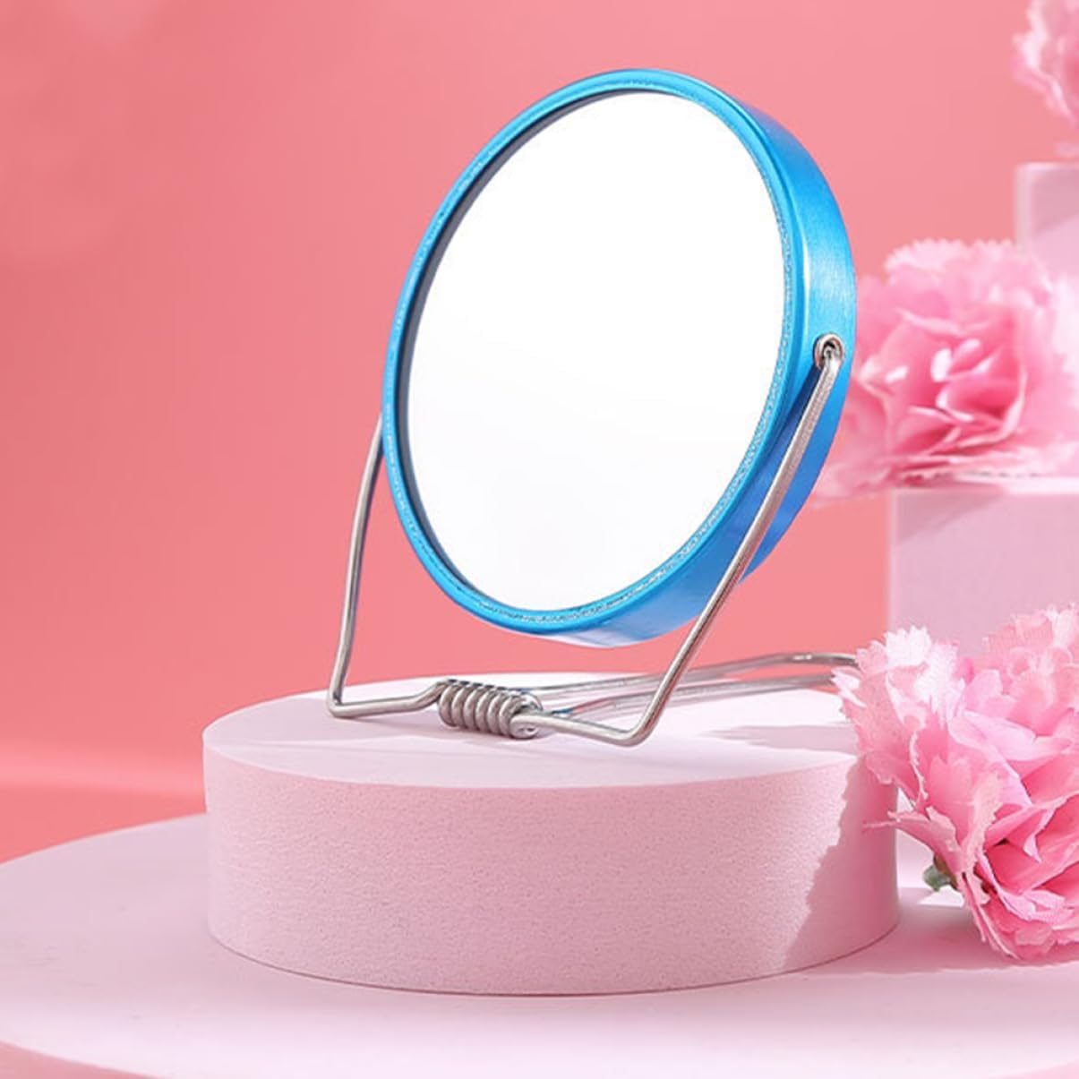 PartyKindom Foldable Double-Sided Makeup Mirror