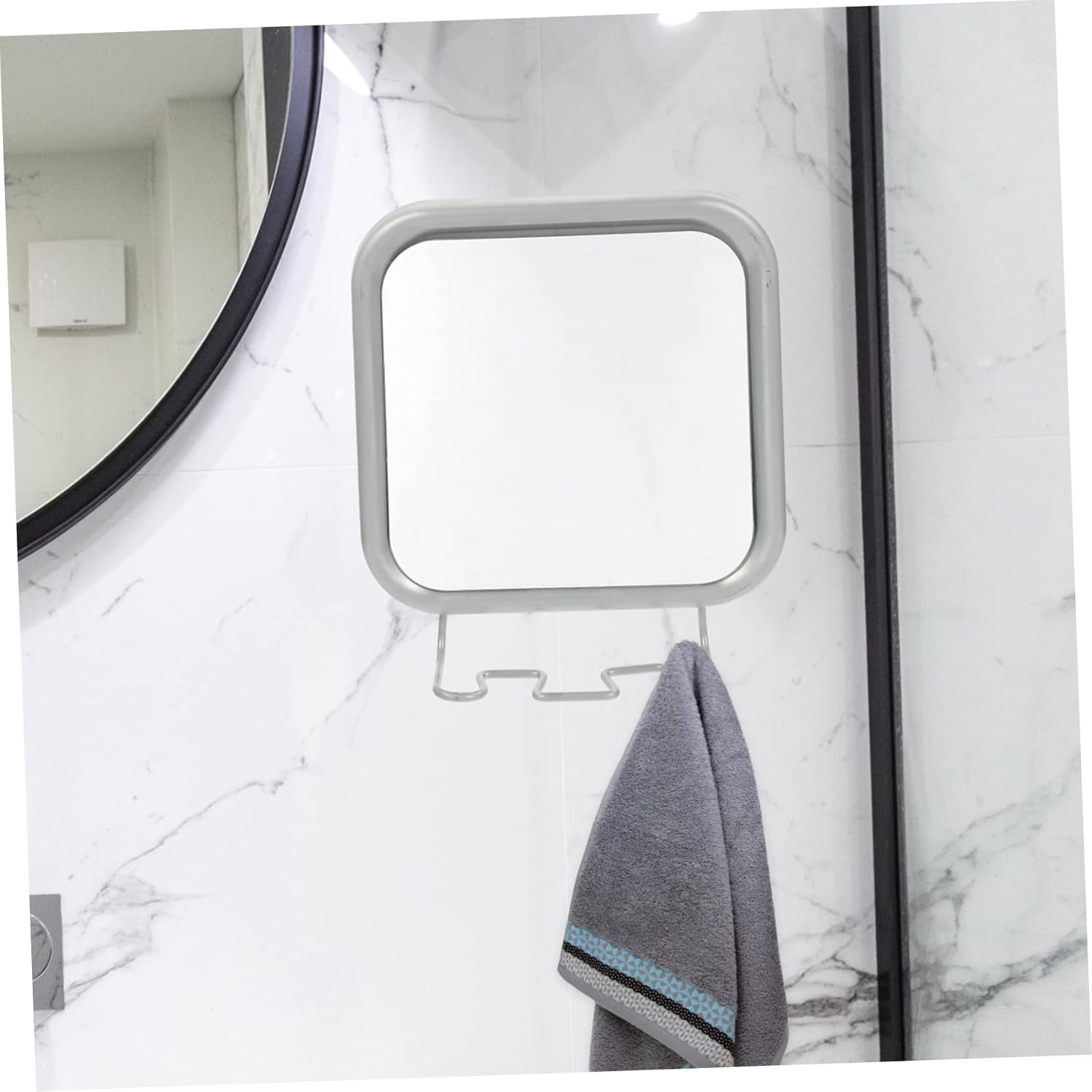 HAPINARY Fog Shower Mirror Suction Wall Mount