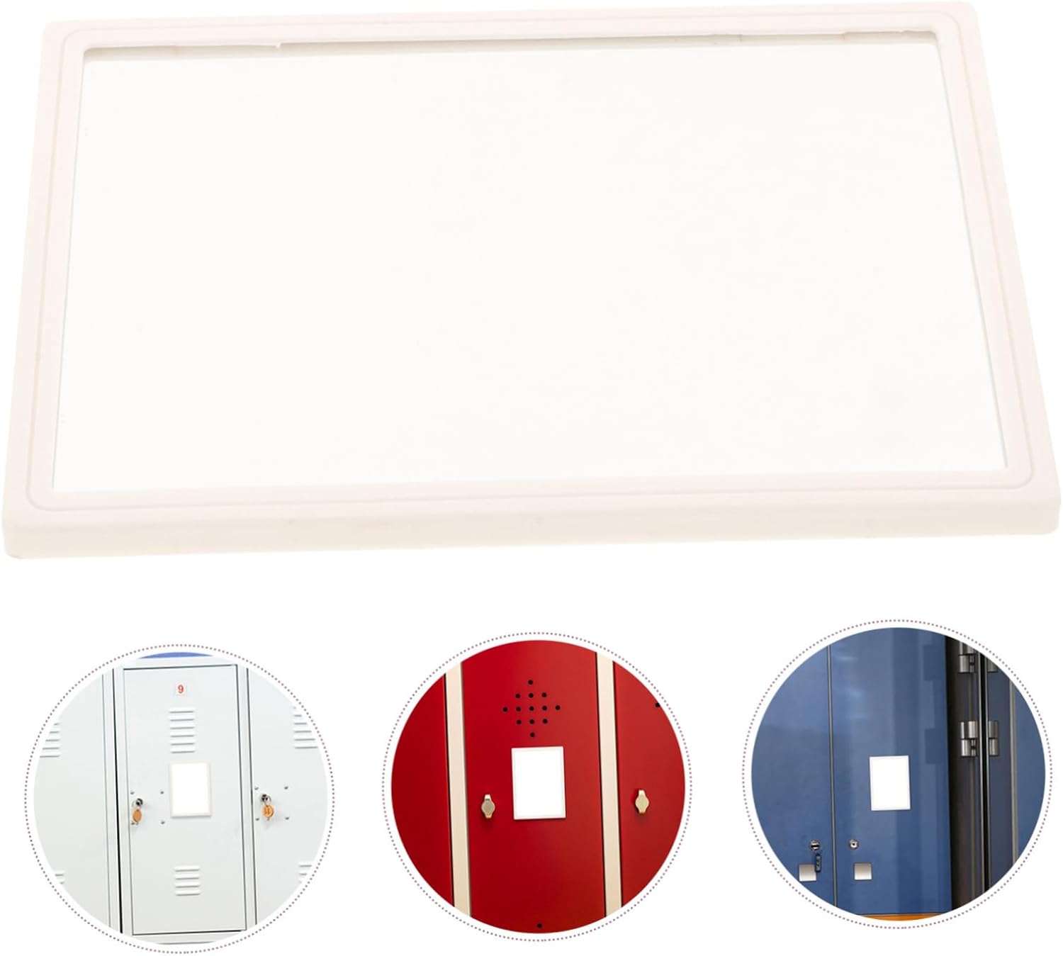 GLEAVI Magnetic Lock Mirror Small Wall Mountable Sturdy Construction