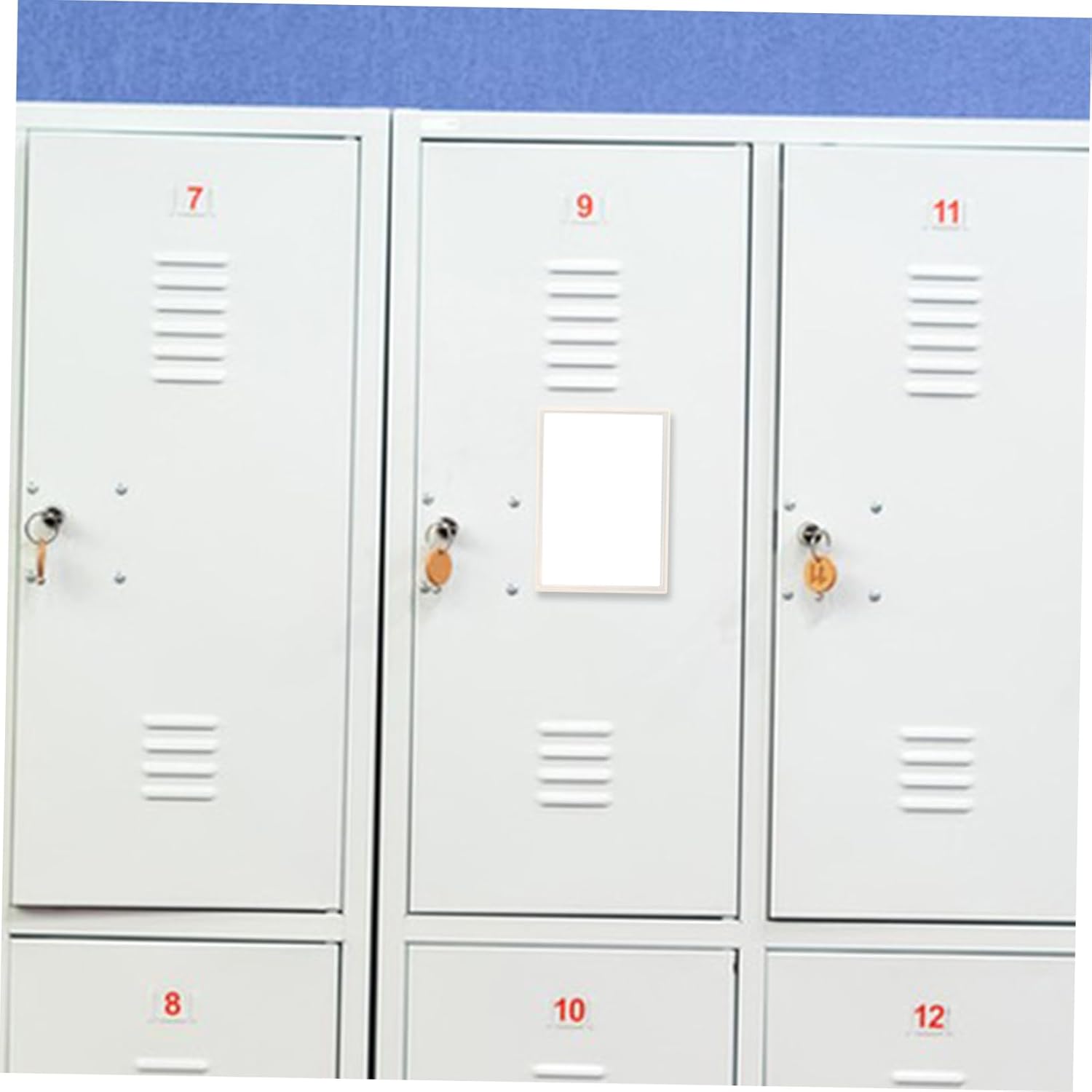 IMIKEYA Compact Makeup Mirror for Lockers and Desks 1