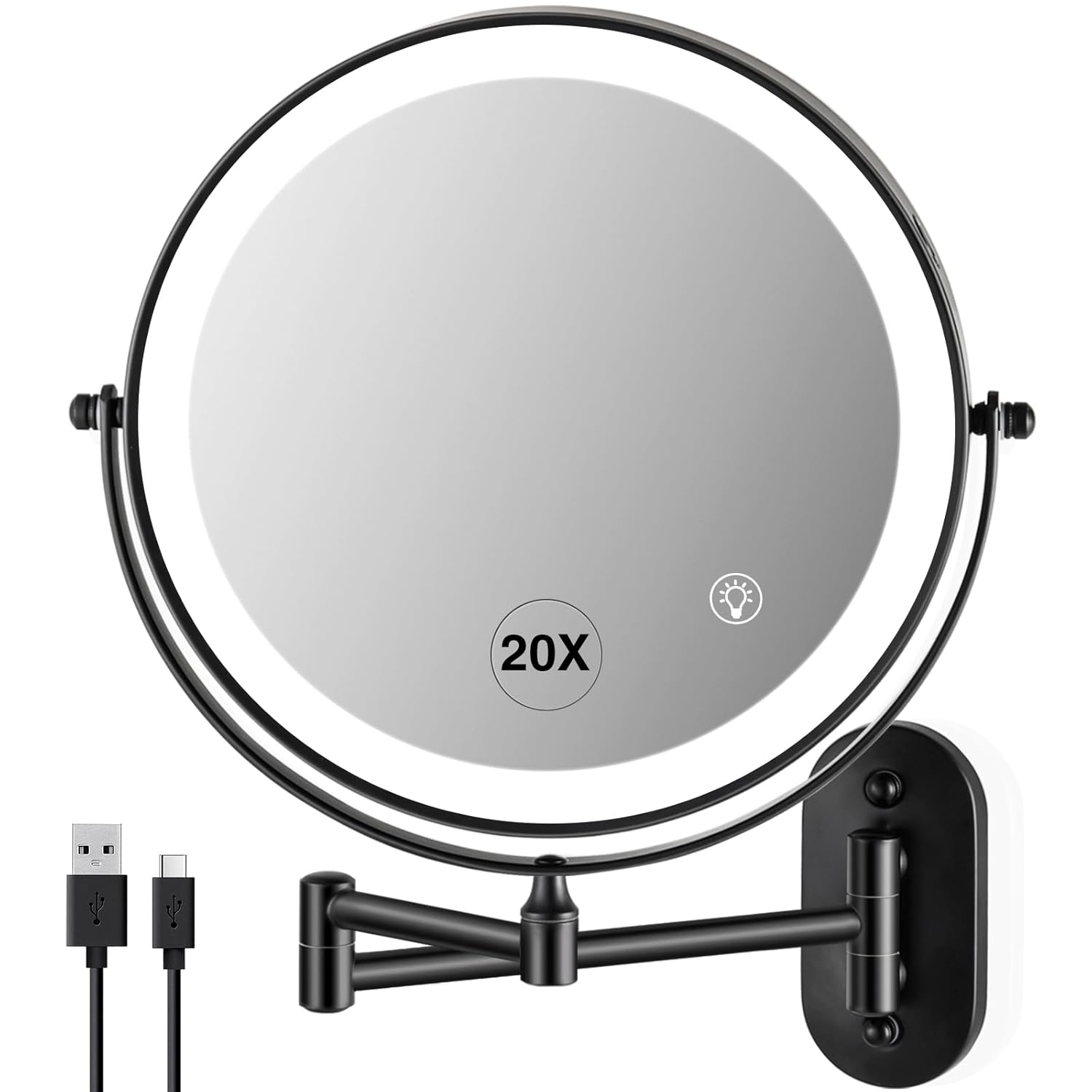 VORREMIRR 85 Double-Sided Magnifying Vanity Mirror