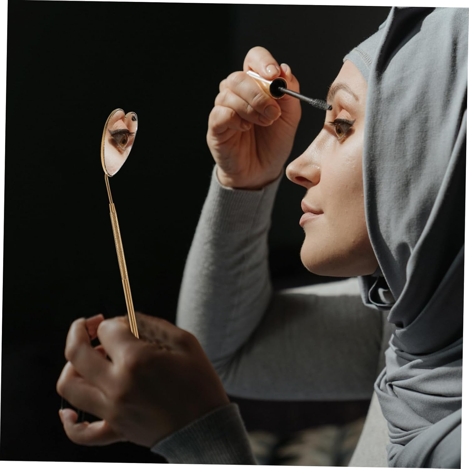 Angoily Eyelash Grafting Mirror for Extensions and Makeup