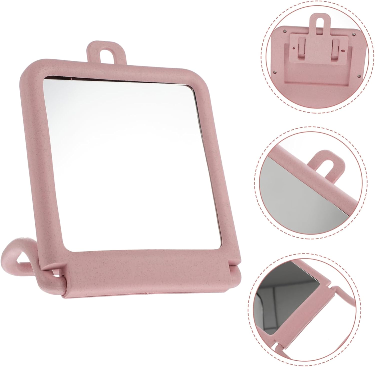 HAKIDZEL Vanity Makeup Mirror Wall Mounted Black 1