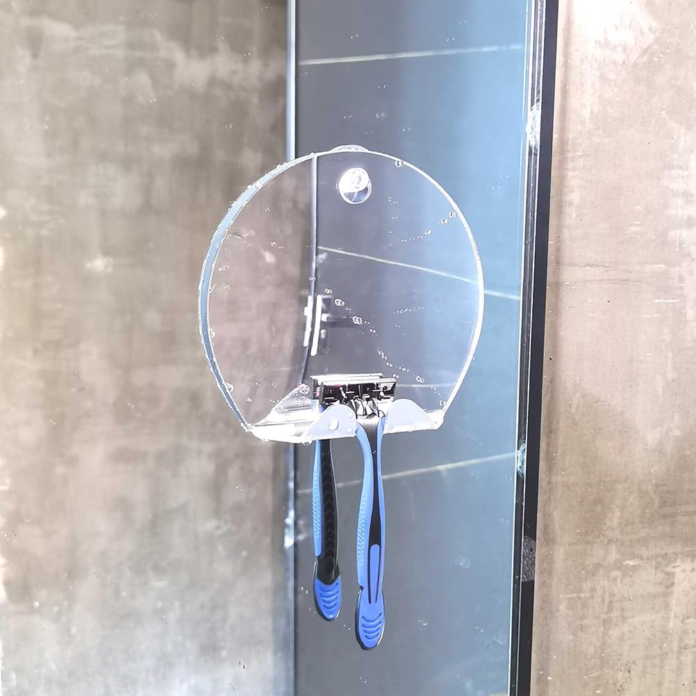 Garneck Fogless Shower Mirror with Suction Cup 1