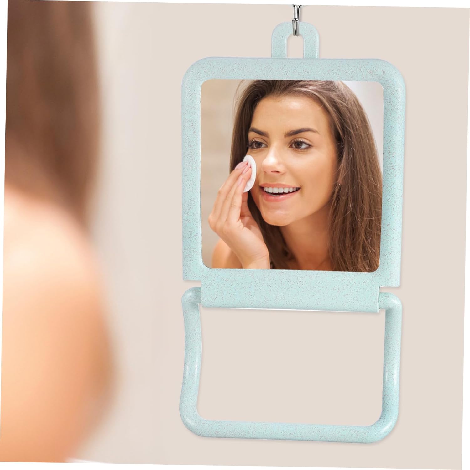 Wall Mounted Makeup Mirror with Stand for Beauty Routine