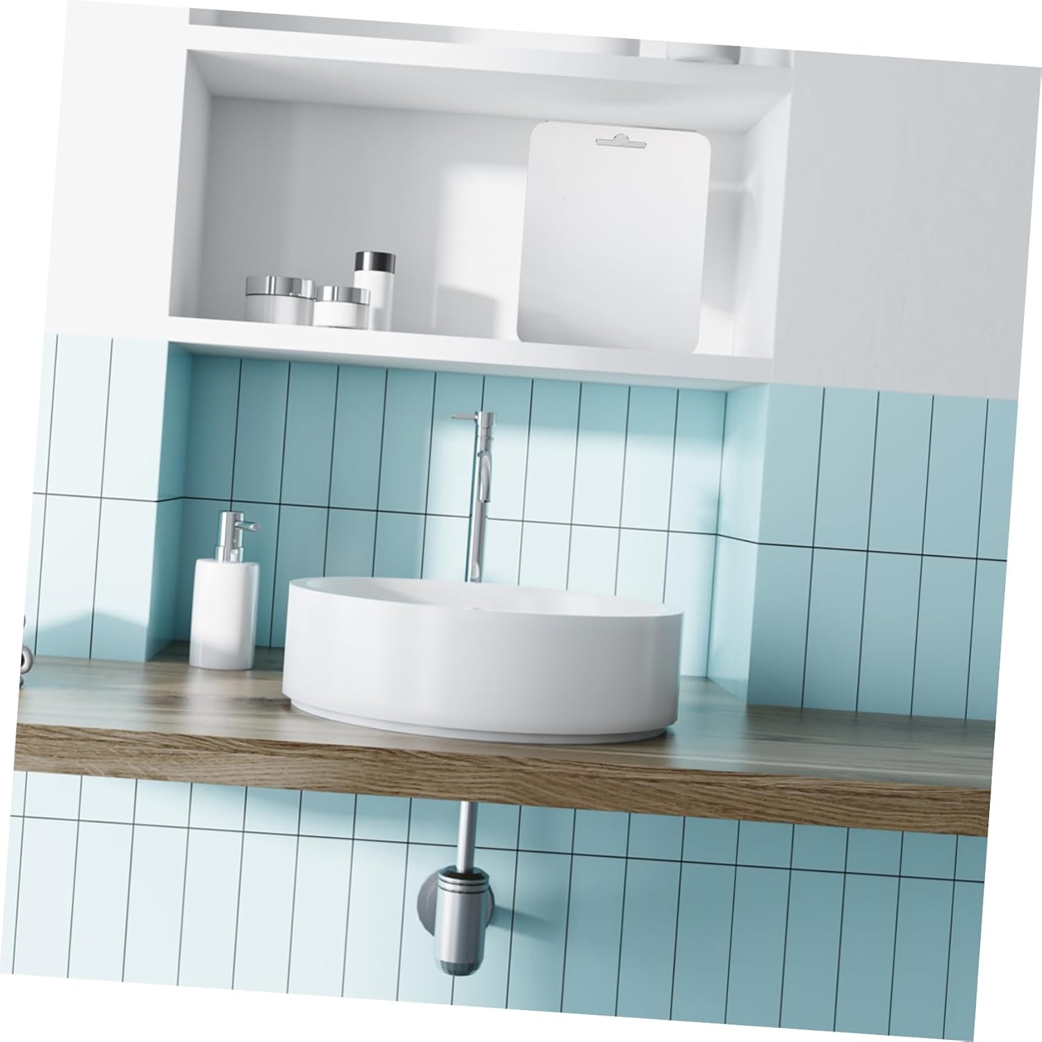 TOVINANNA Practical Anti-Fog Full Body Mirror with Razor Holder