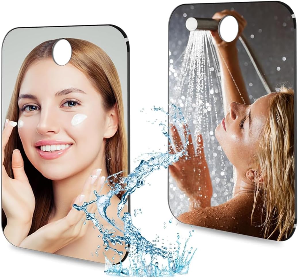 Shower Mirror Fogless for Men Women 984x787 Shatterproof and Safe