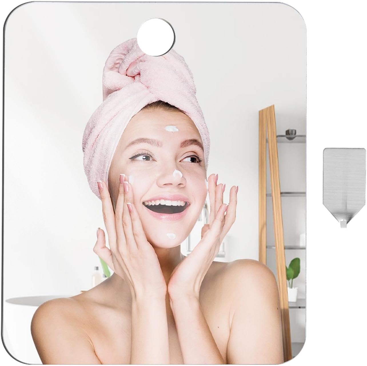 Shower Mirror Fogless Shatterproof Wall Mount 945 x 787