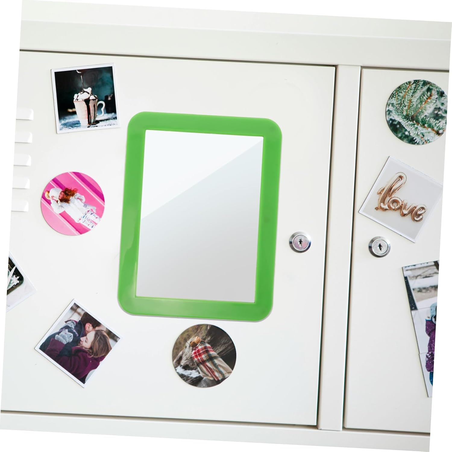 Mobestech Magnetic Locker Mirror Rectangular
