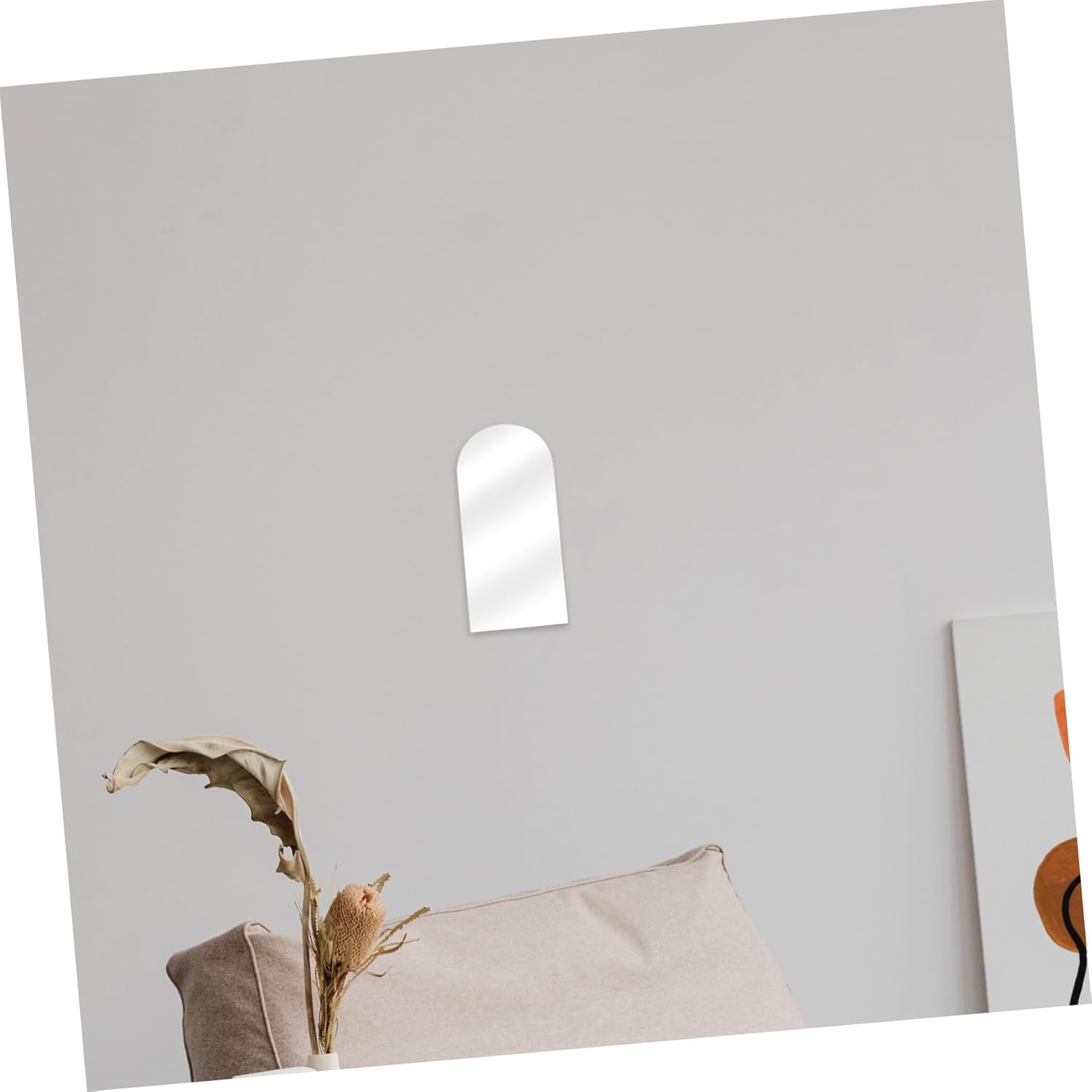 HAWILLOSCH Irregular Acrylic Makeup Mirror