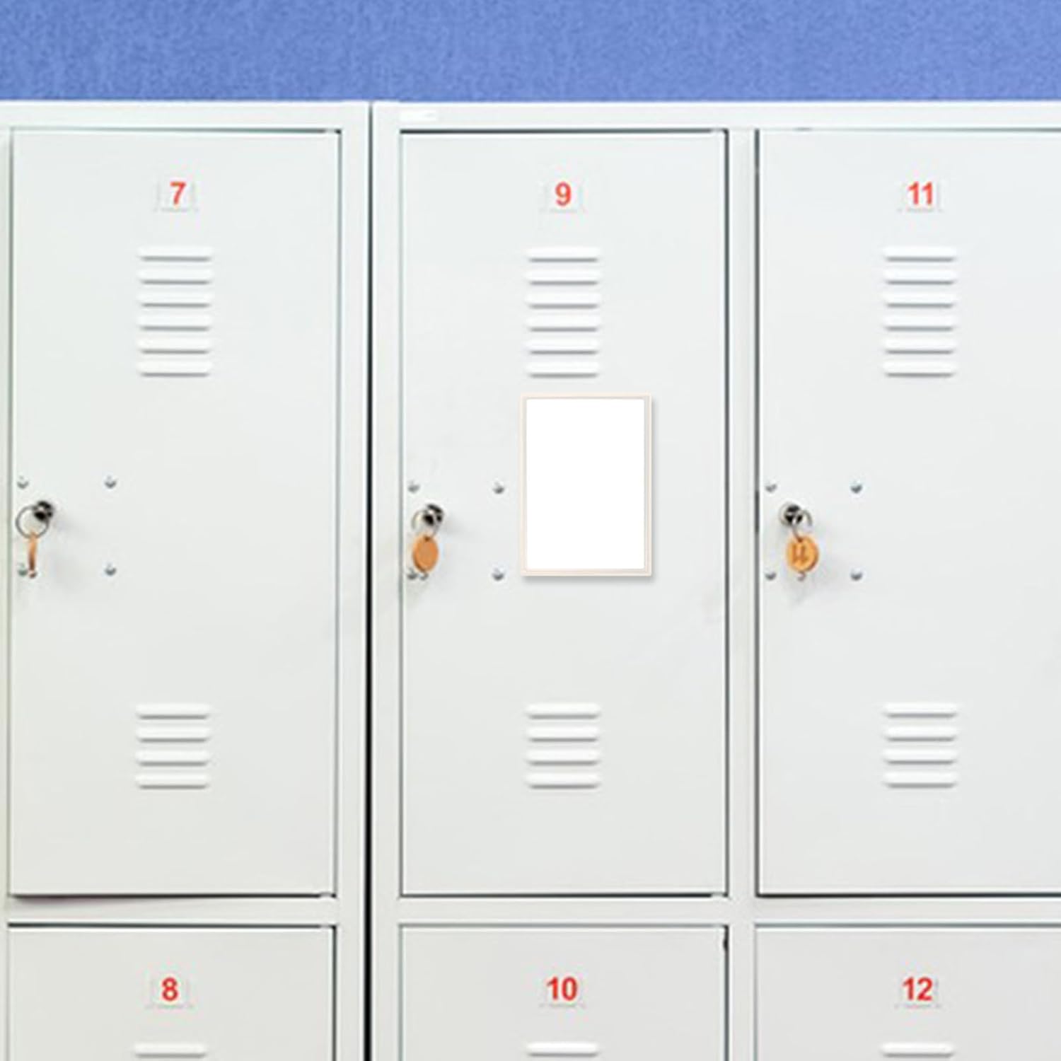 Luxshiny Small Vanity Mirror for Lockers and Desks 1