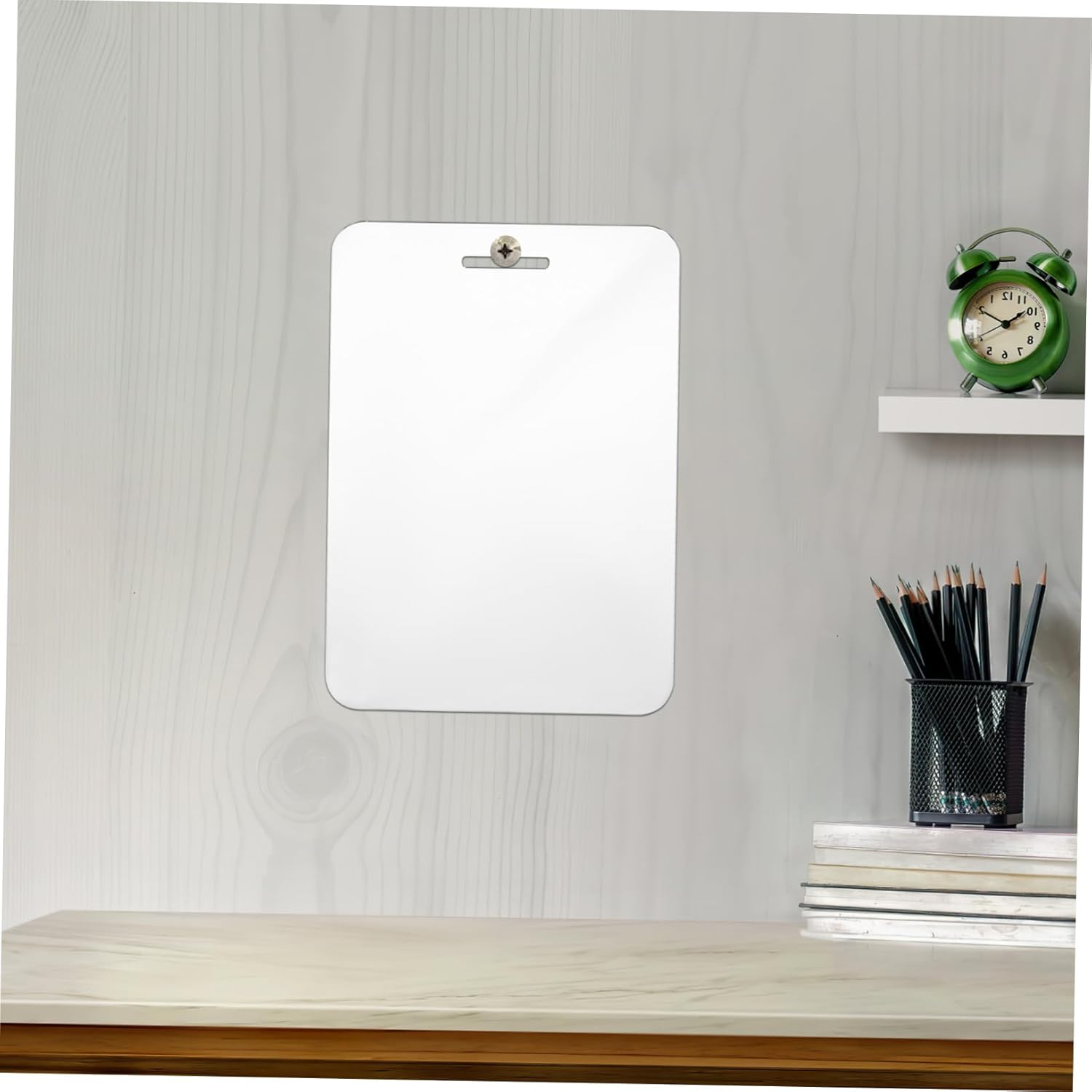 Fogless Acrylic Mirror - Shatterproof Shower Mirror for Makeup and Shaving