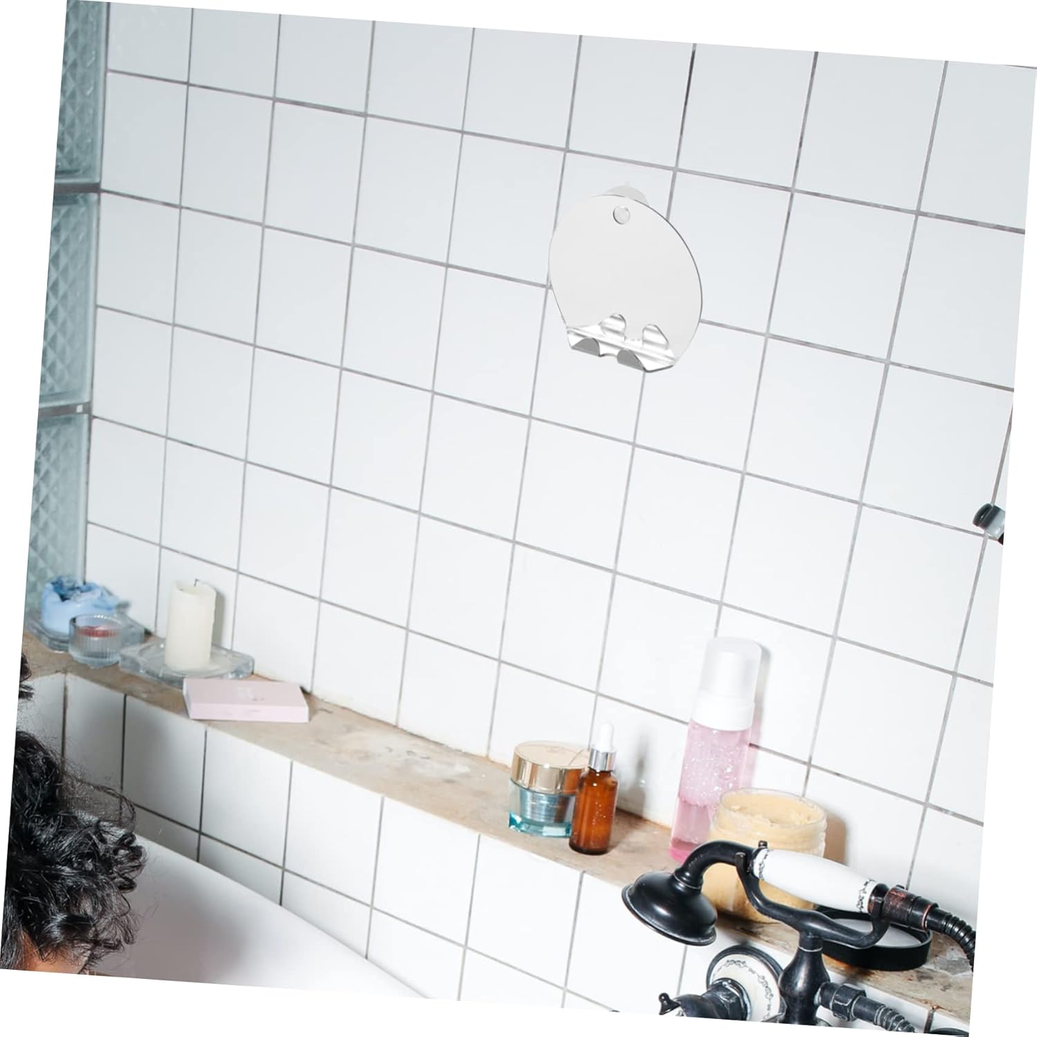 Vaguelly Fogless Travel Mirror for Shaving