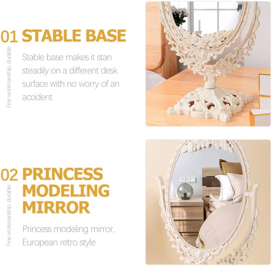 COHEALI Adjustable Desktop Vanity Mirror