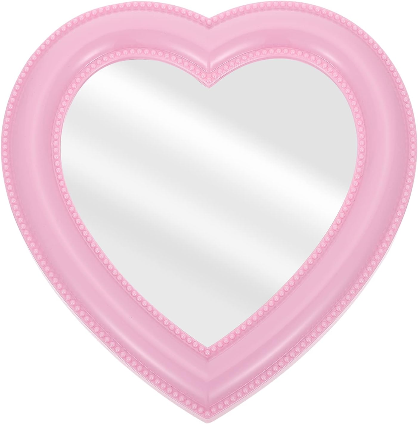 CALLARON Heart-Shaped Desktop Makeup Mirror