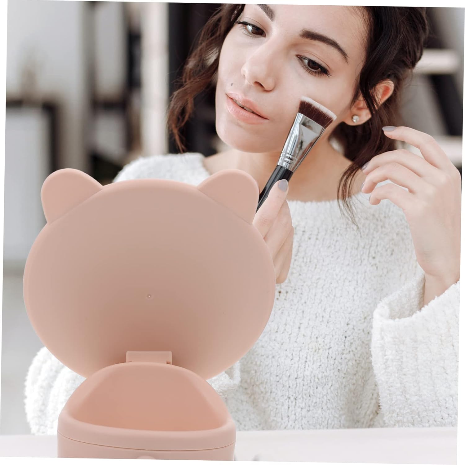 Outanaya LED Vanity Mirror for Home Dorm Desk