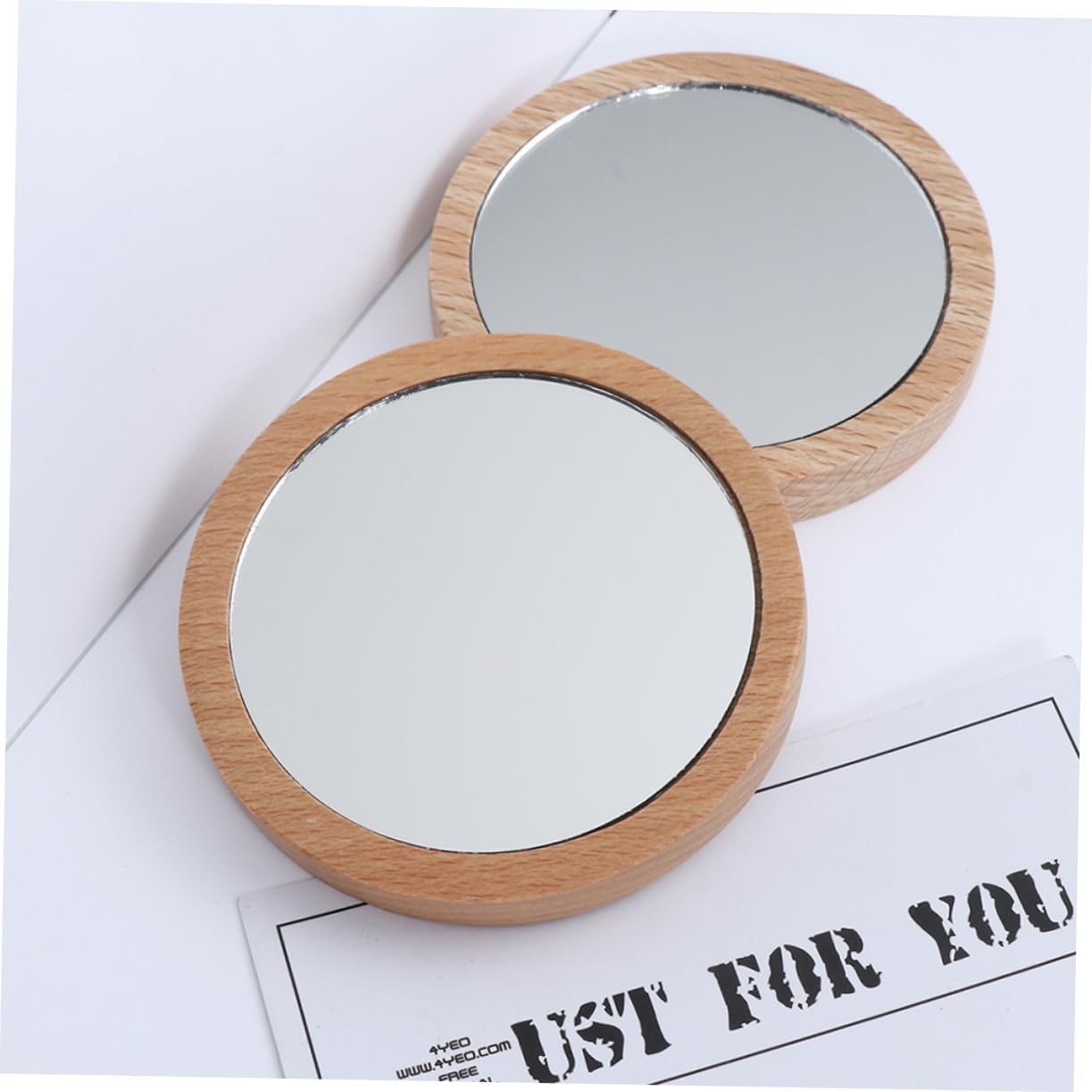 VICASKY Handheld Makeup Mirror with LED Light