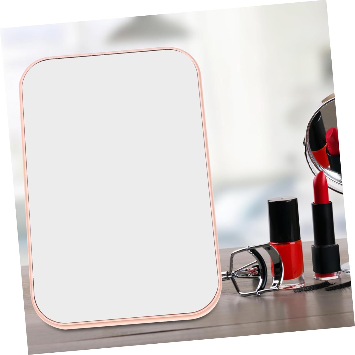 Didiseaon 2pcs Compact Princess Makeup Mirror with Stand
