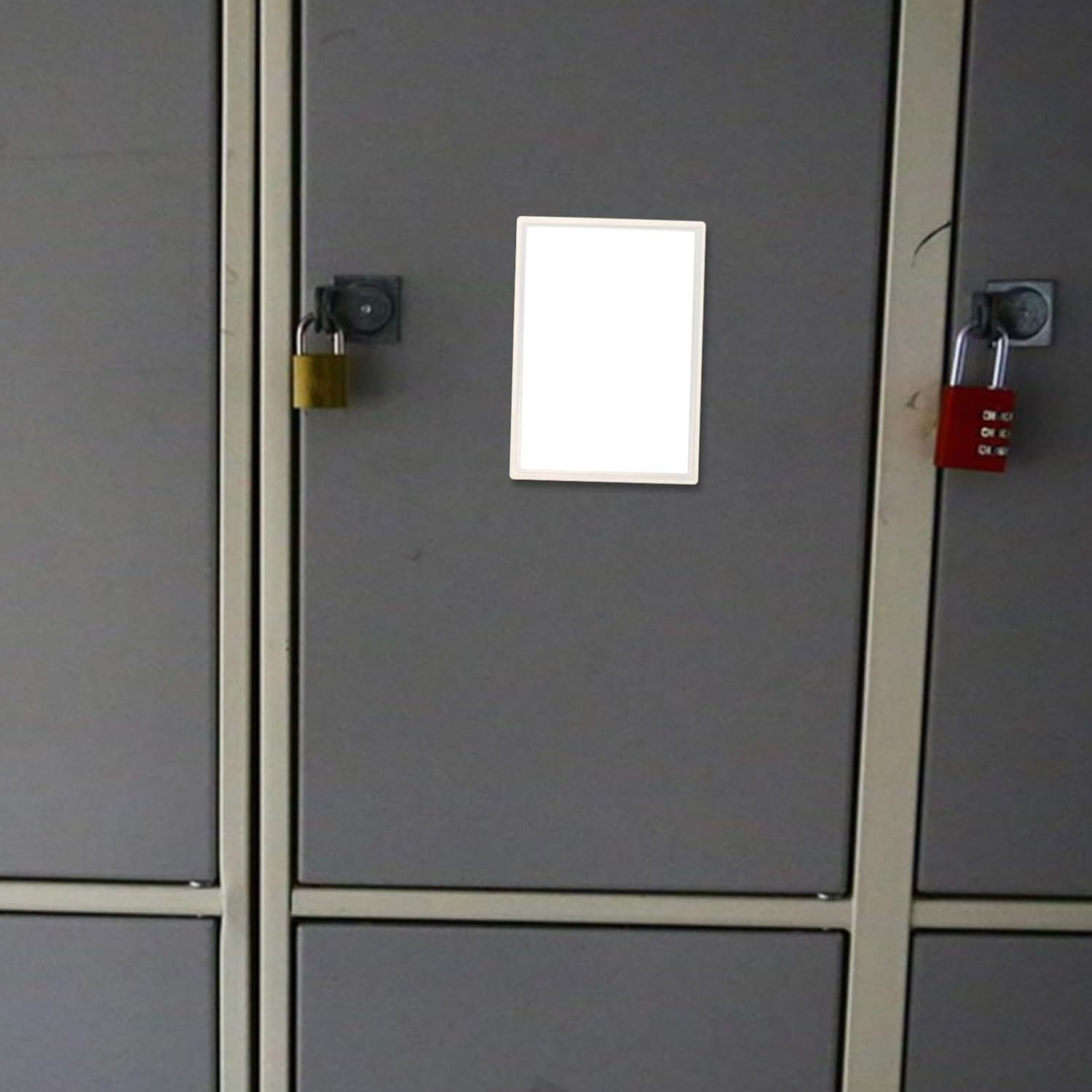 Luxshiny Small Vanity Mirror for Lockers and Desks 1