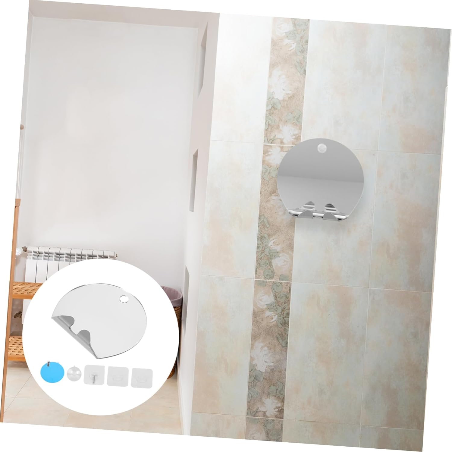 Unbreakable Anti-Fog Mirror for Shower and Travel