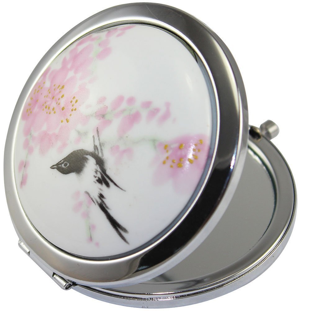 MELADY Mini Portable Makeup Mirror with Magnifying Side 1