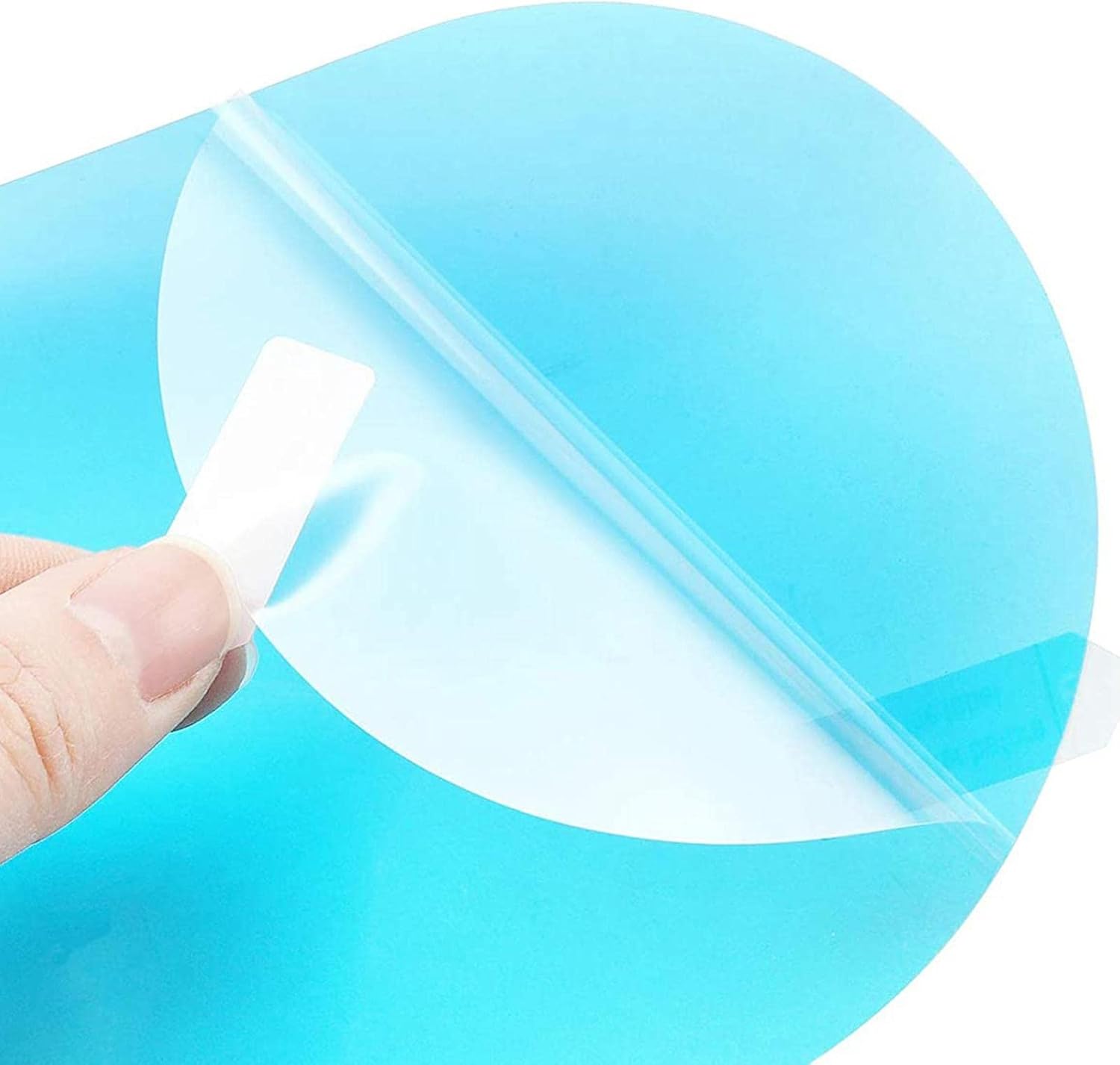 Acrylic Shower Shaving Mirror for Men Women Anti-Fog Travel