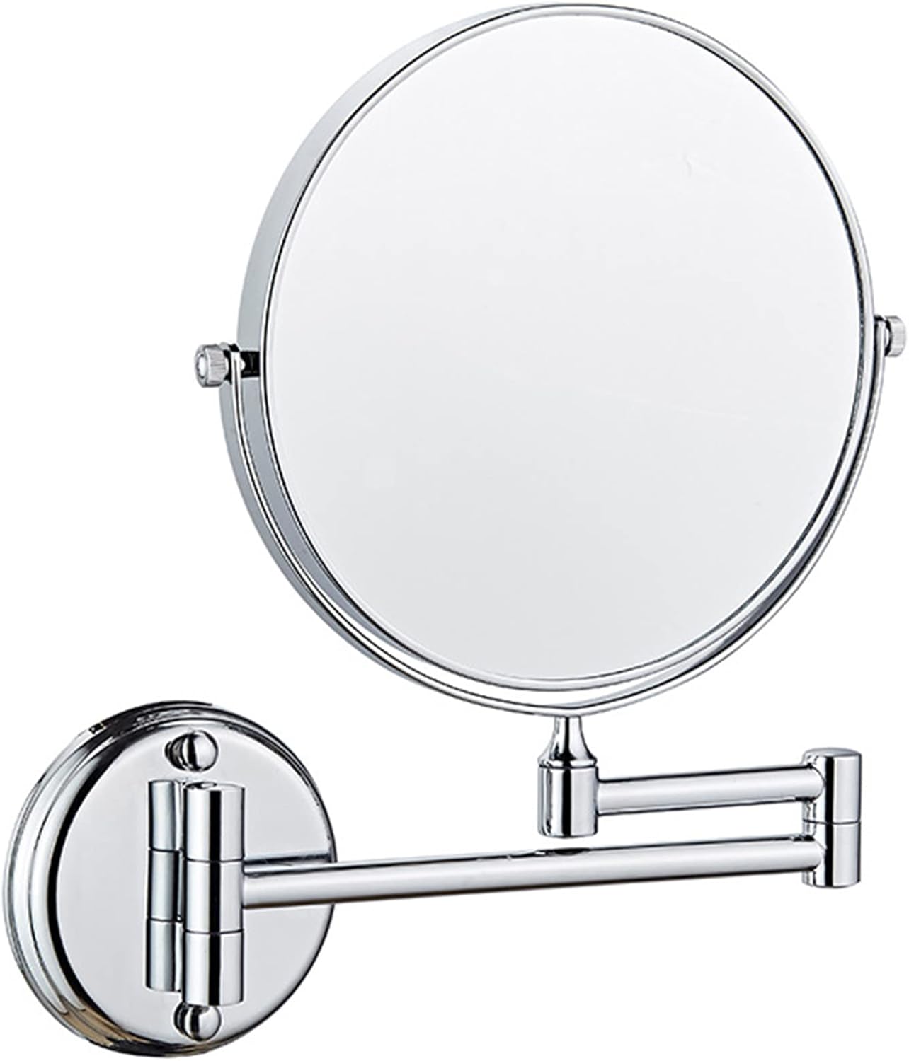 KEYQEEN Wall Mounted Makeup Mirror with 10X Magnification and Double Sided