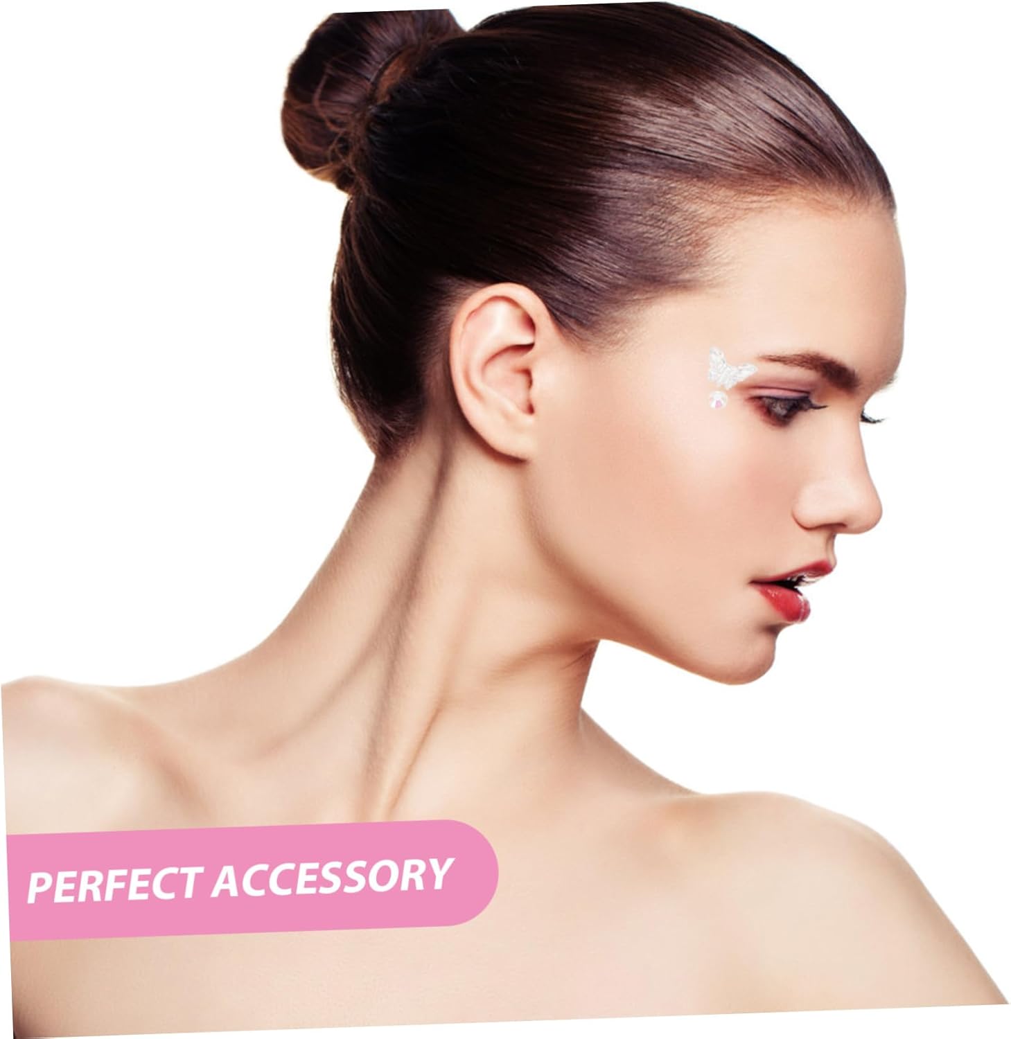 Gems Stickers for Face Makeup Butterfly Tear Diamond Adhesive 1