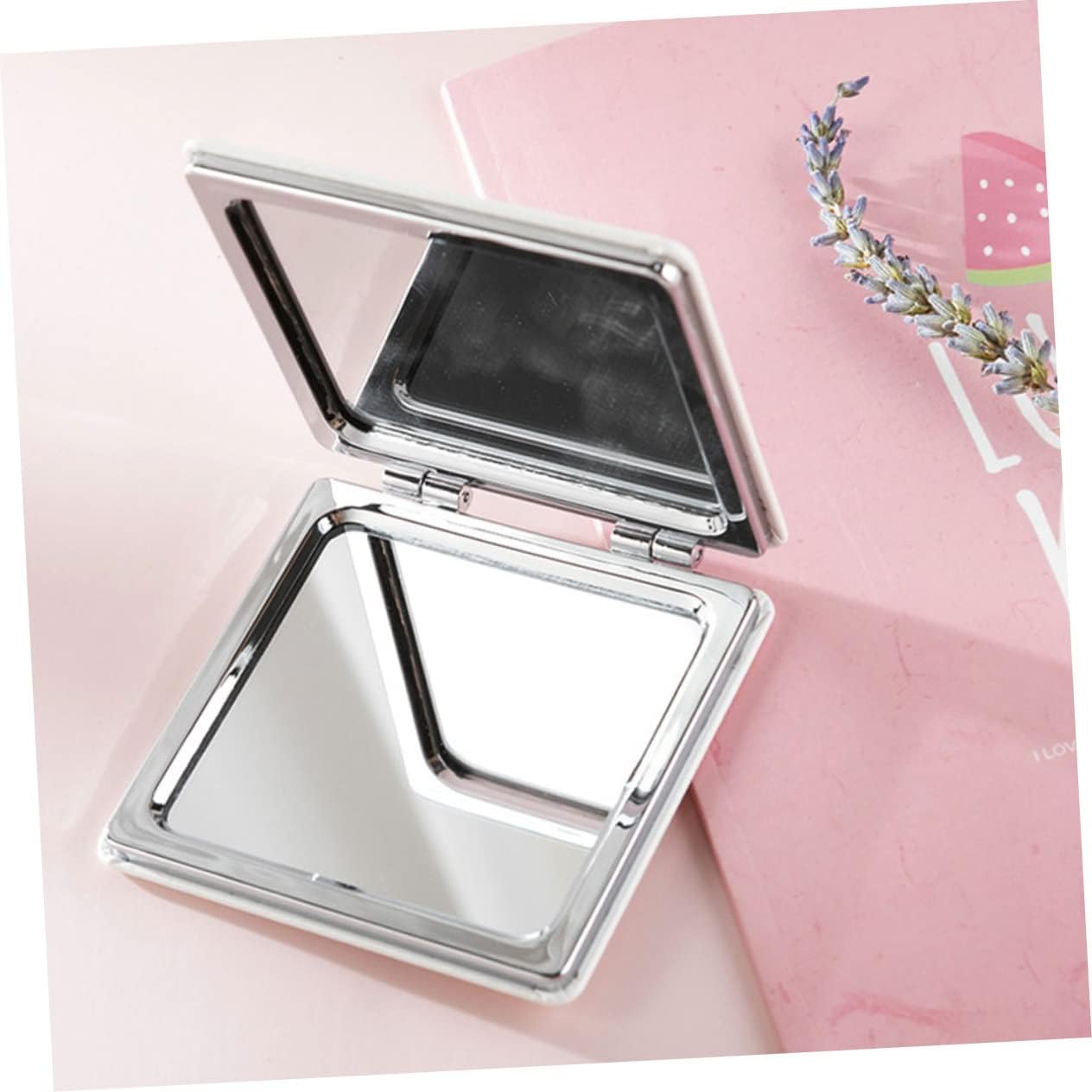 NOLITOY Double-Sided Folding Cosmetic Mirror for Travel