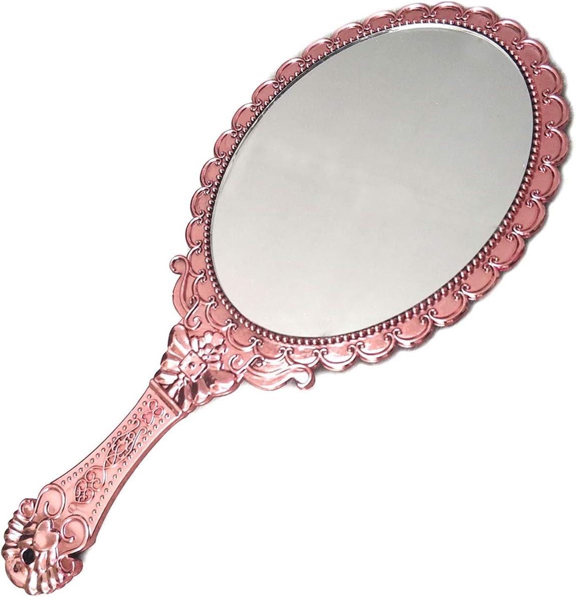 Daycount Vanity Hand Makeup Mirror Rose Gold 1