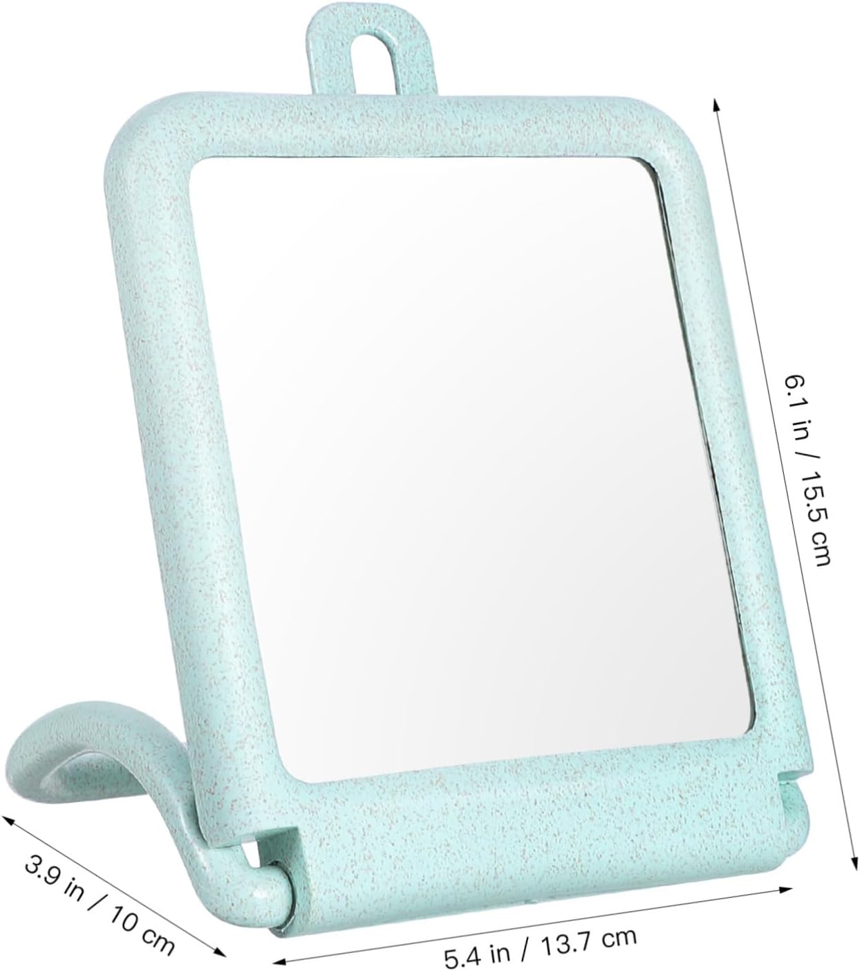 HAPINARY Led Vanity Mirror for Desk Wall Mountable Makeup Mirror