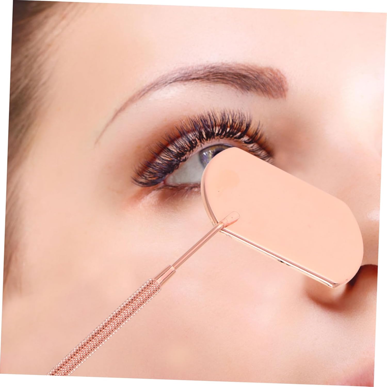 NOLITOY Lash Mirror with HD Lens and Detachable Handle 1