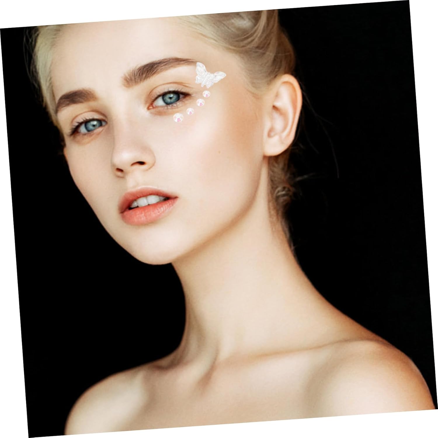 Gems Stickers for Face Makeup Butterfly Tear Diamond Adhesive 1